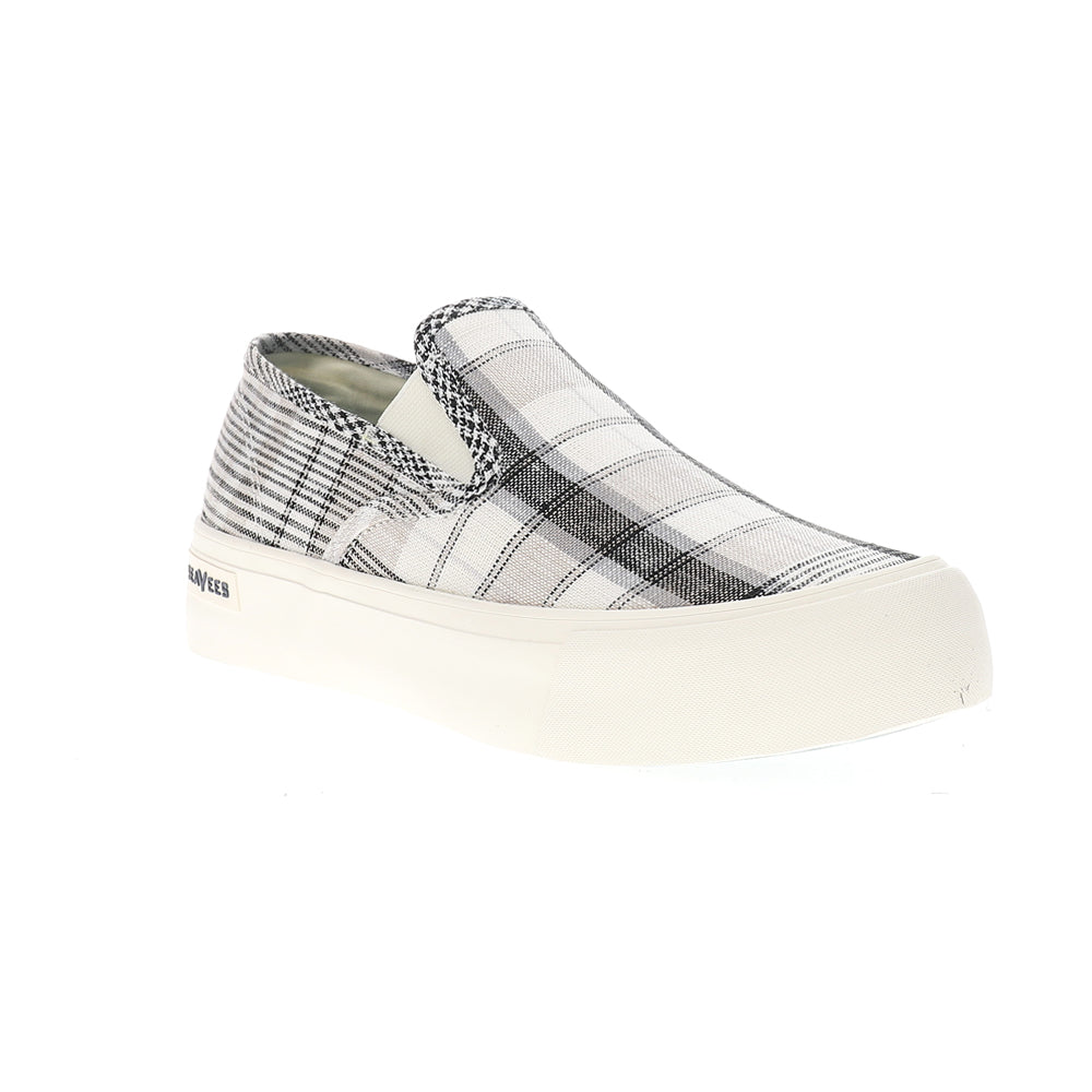 Baja Plaid Slip On Platform Sneakers、mySite、gtrtttuynbv