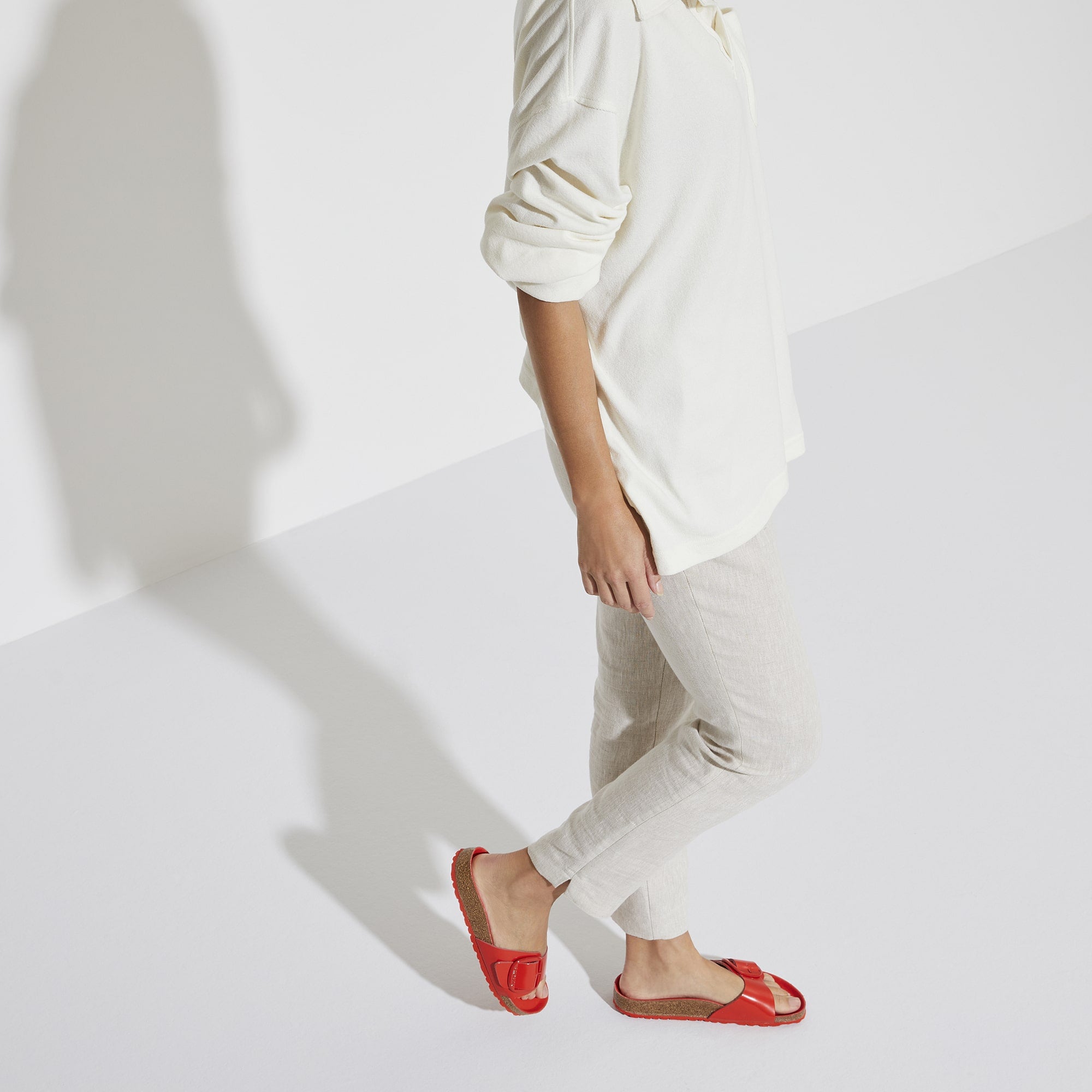 Madrid Big Buckle Natural Leather Patent、mySite、gtrtttuynbv