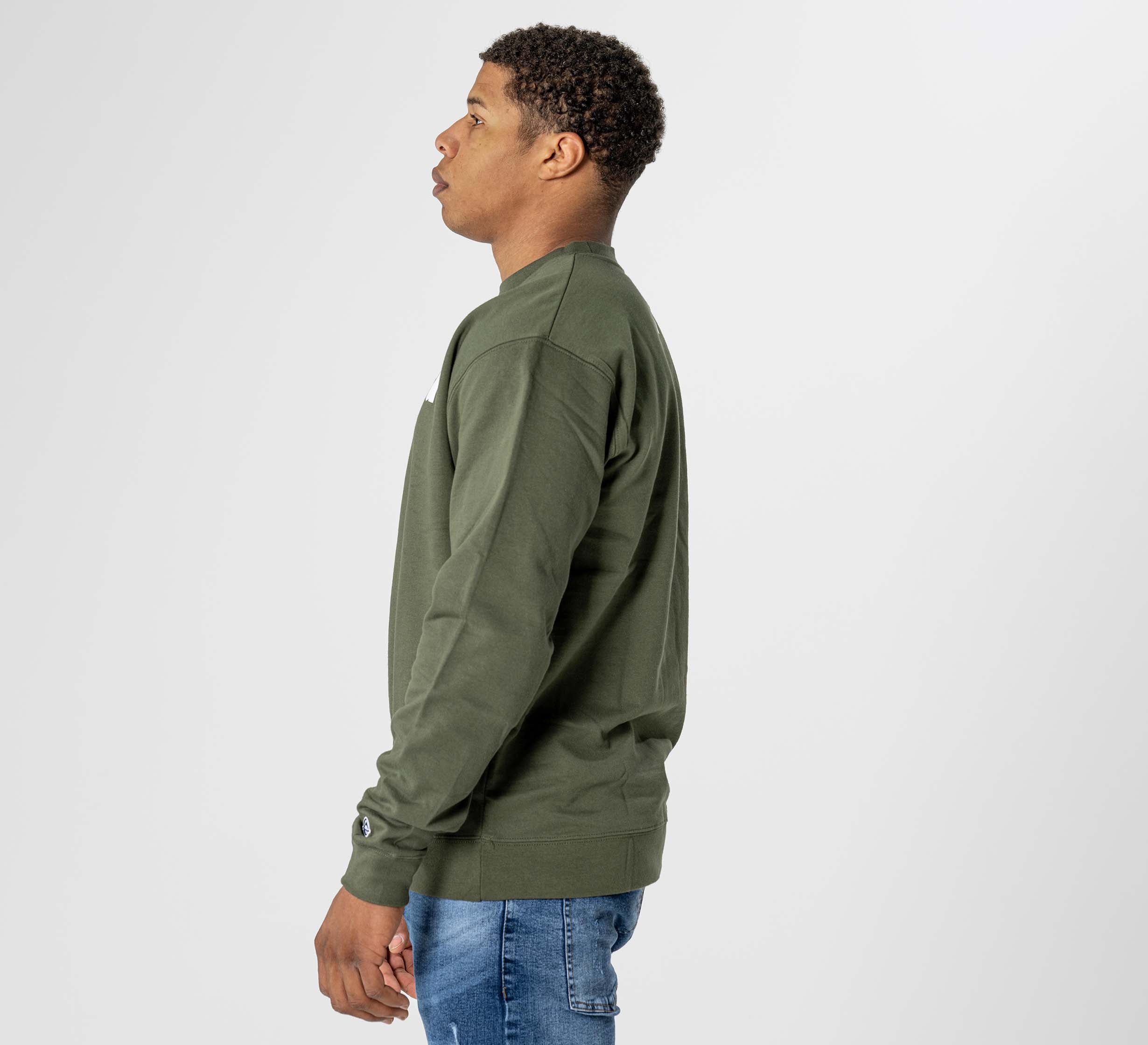 Jiu Jitsu Player Crewneck Military Green、mySite、gigharbornorthrealestate