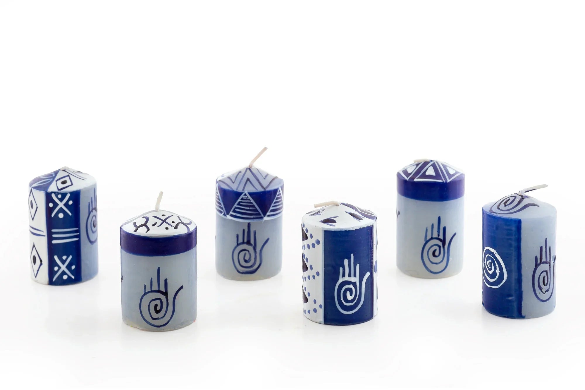  Blue Hamsa Votive 6/pack、mySite、elrpsem3k