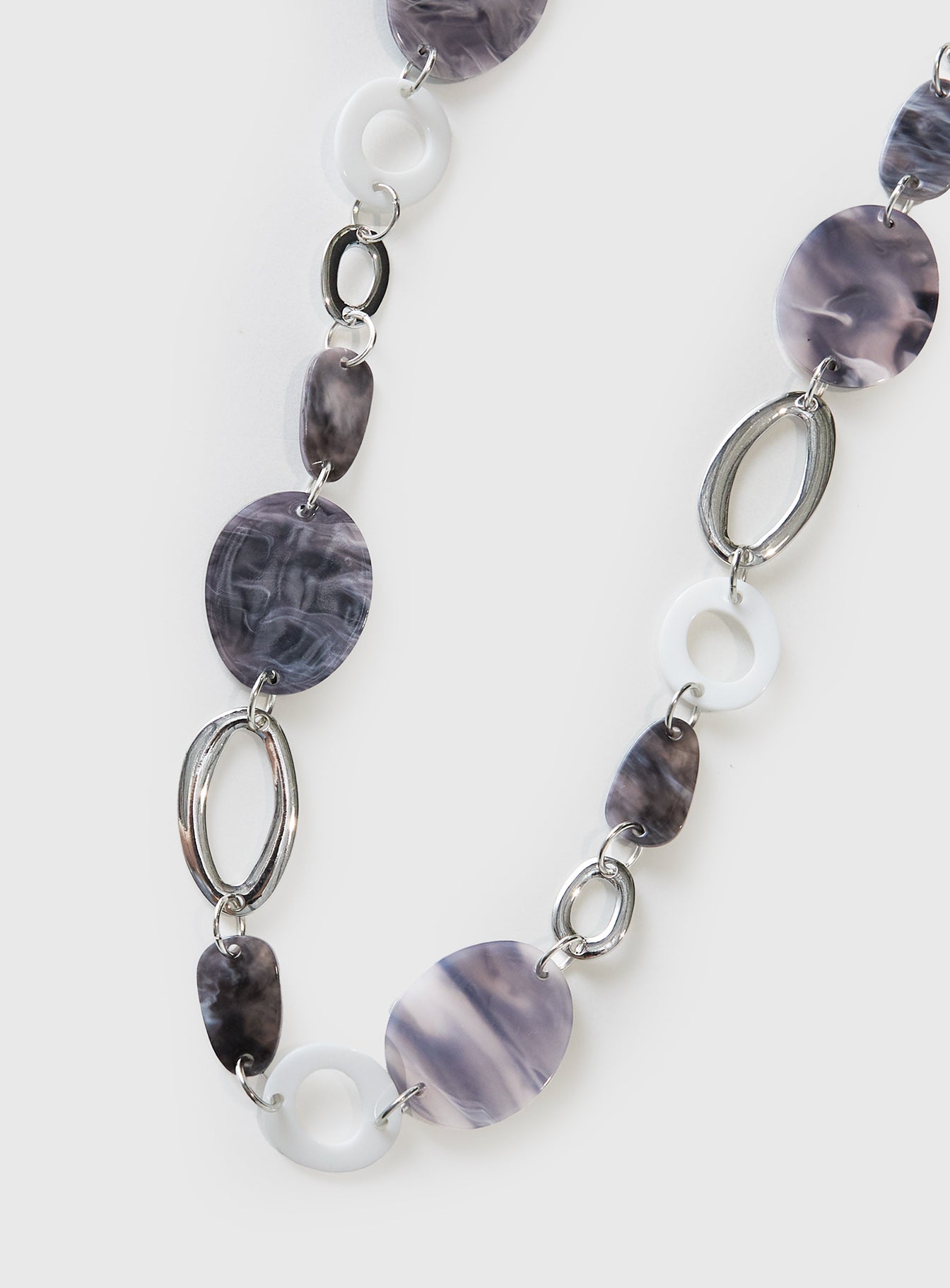 Felon Beaded Chain Belt Silver / Black、mySite、solidvoid