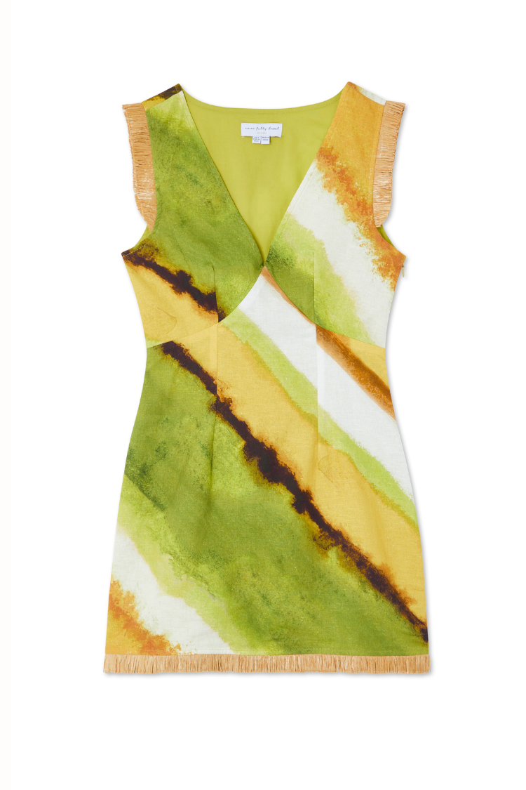 Green Ombre Deia Dress、mySite、solidvoid