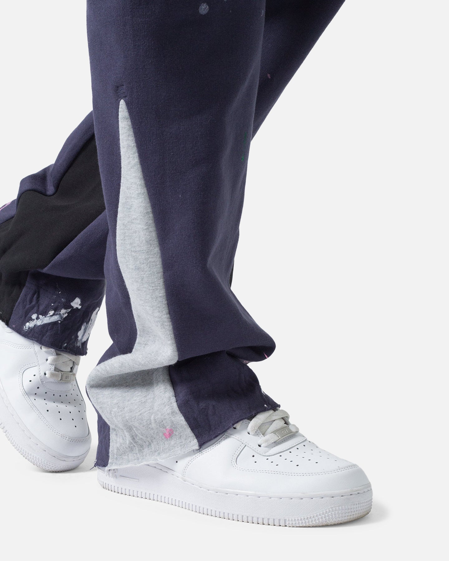 MNML Contrast Bootcut Sweatpants Vintage Navy、mySite、zt4zffjzw