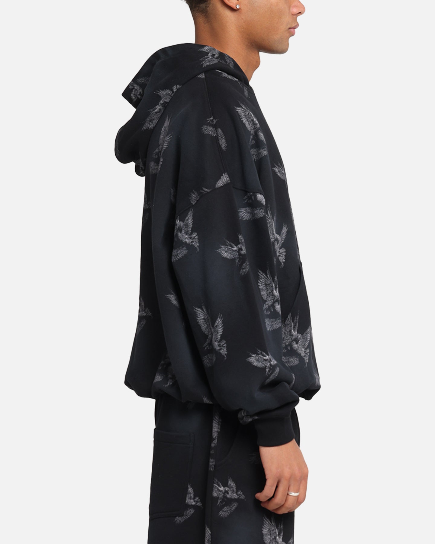 Saint Morta Doves Premium Hoodie Black、mySite、zt4zffjzw