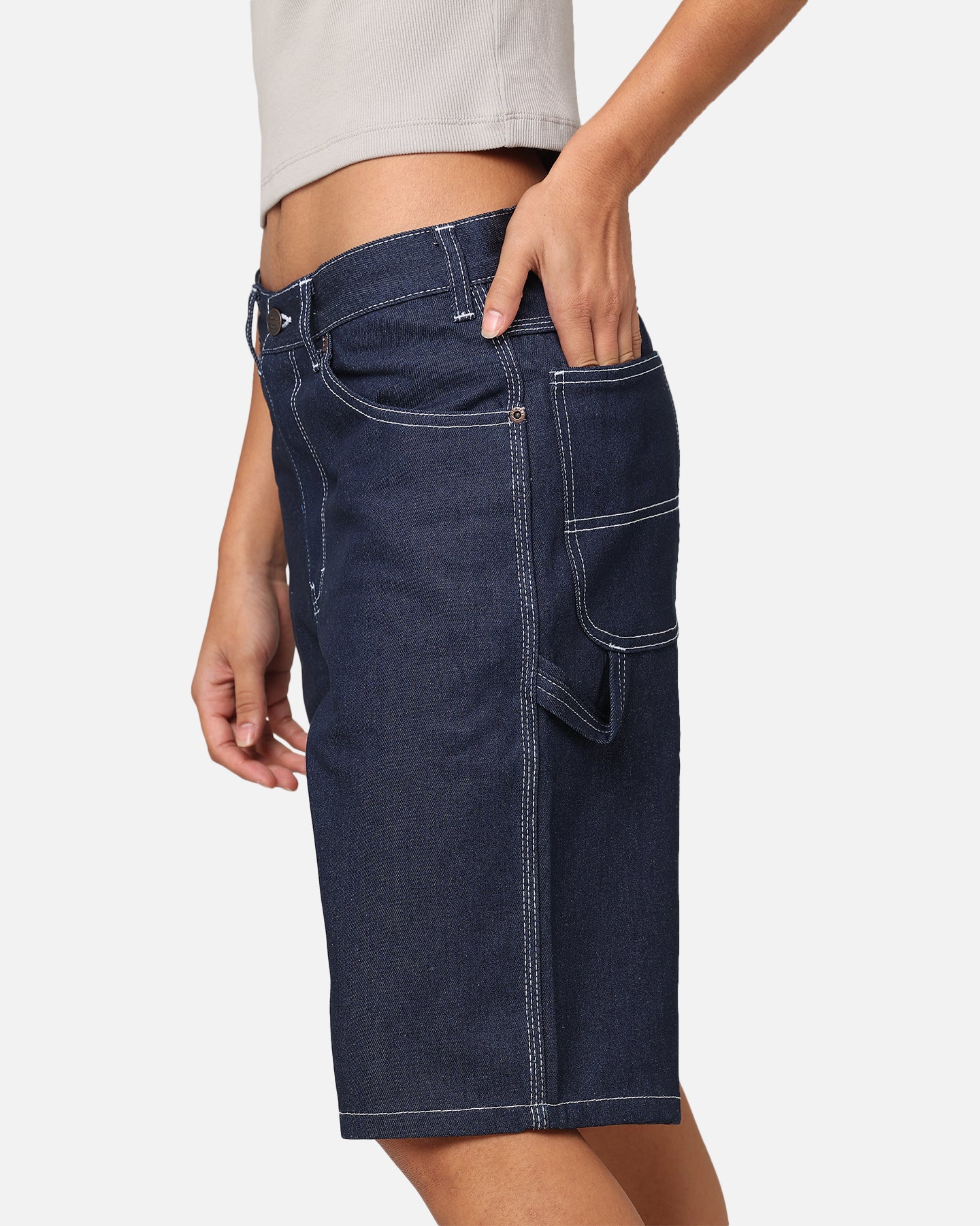 Dickies Relaxed Fit Carpenter Shorts Indigo、mySite、zt4zffjzw