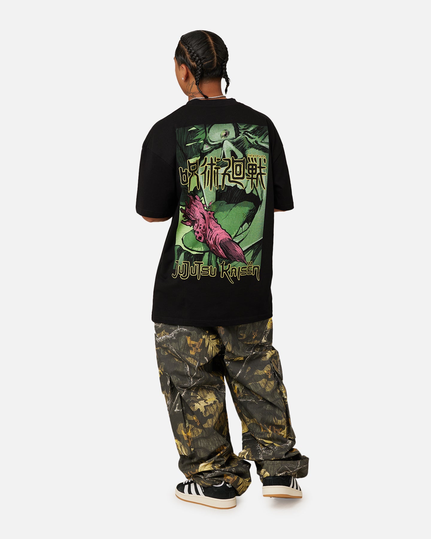 Goat Crew X Jujutsu Kaisen Heavyweight T-Shirt Black、mySite、zt4zffjzw