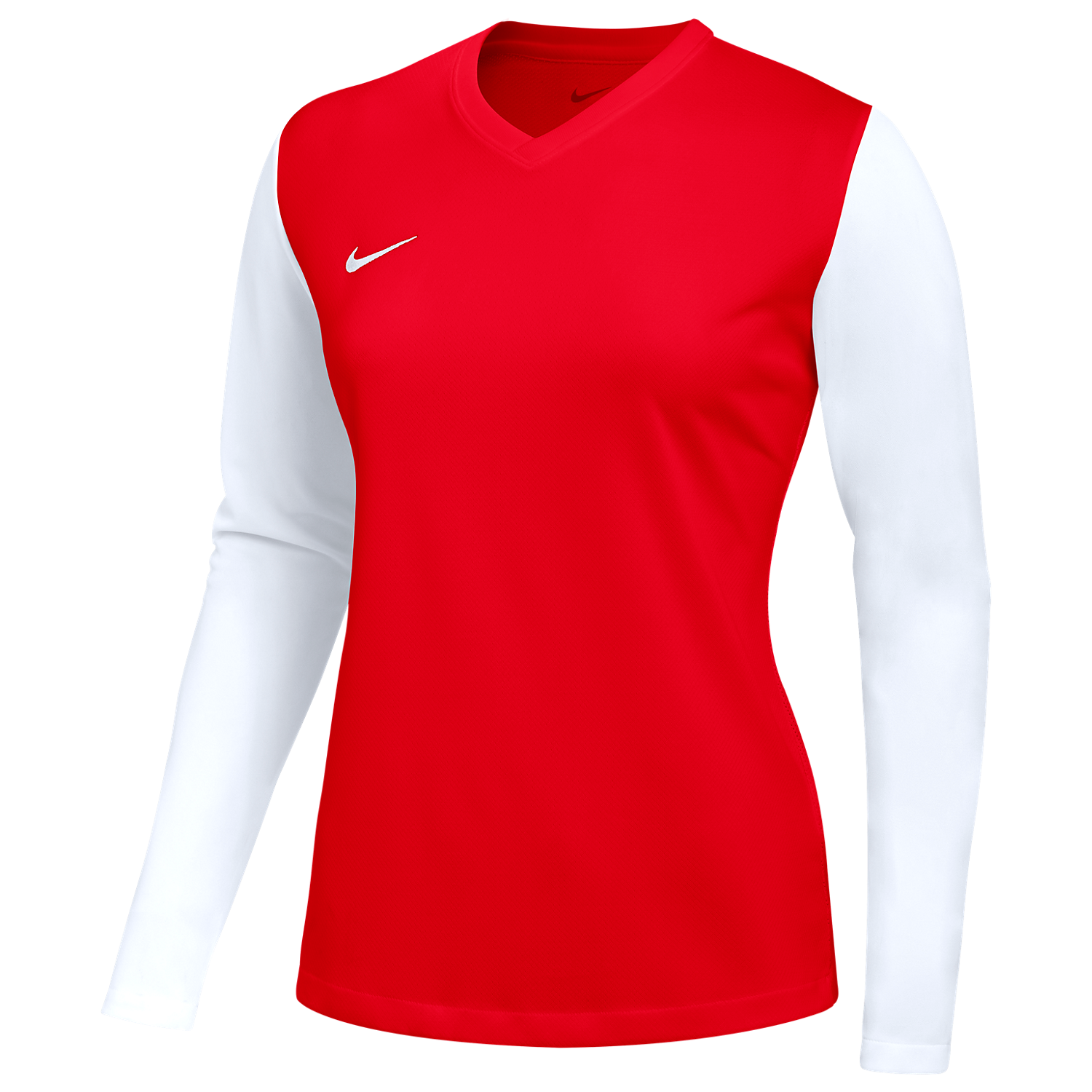 Nike Women's Dri-FIT Tiempo Premier II LS Jersey - Red、mySite、noshort