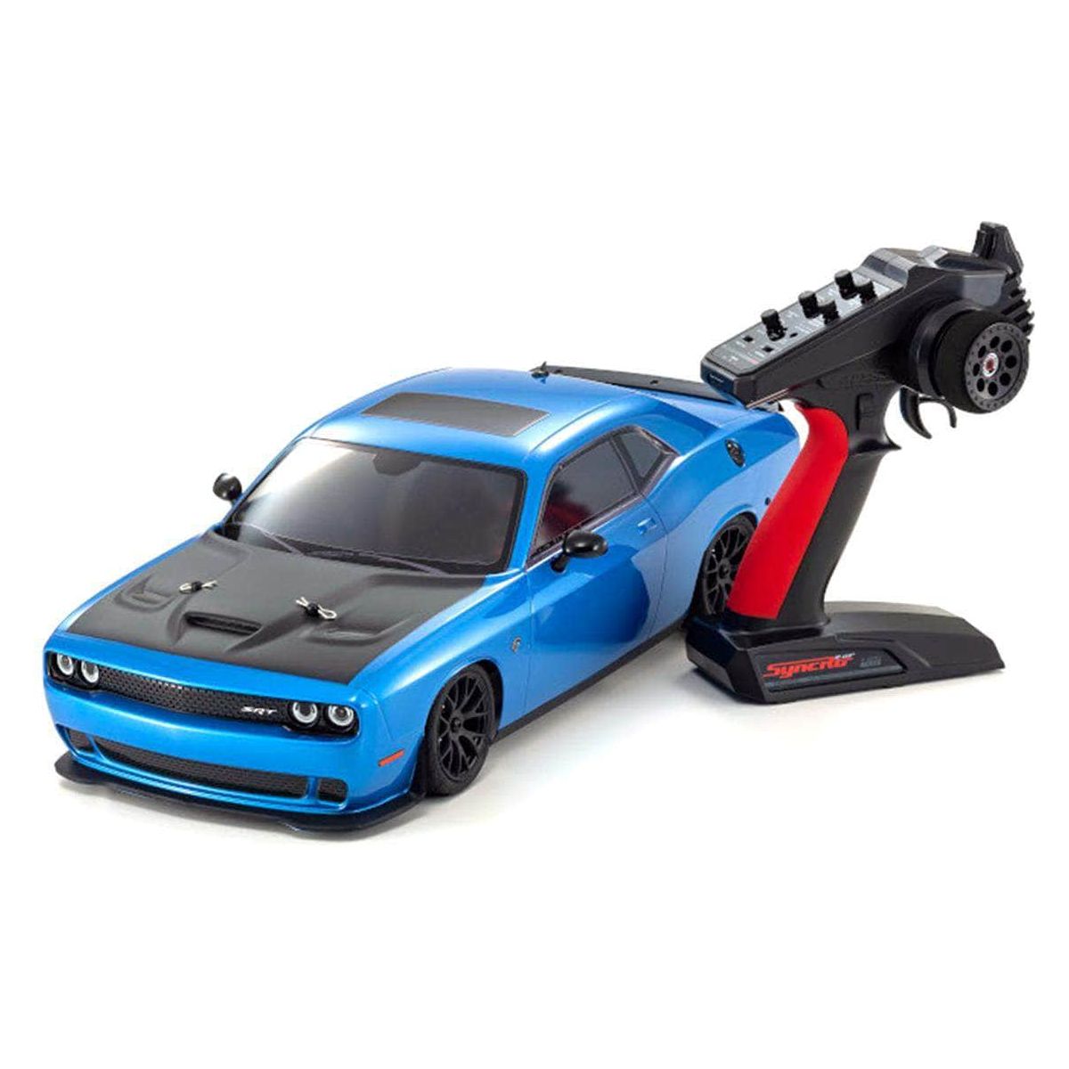  KYO34415T2, Kyosho EP Fazer Mk2 FZ02L 2015 Dodge SRT Challenger Hellcat ReadySet (Blue) w/Syncro KT-231P Radio、mySite、merchandisen