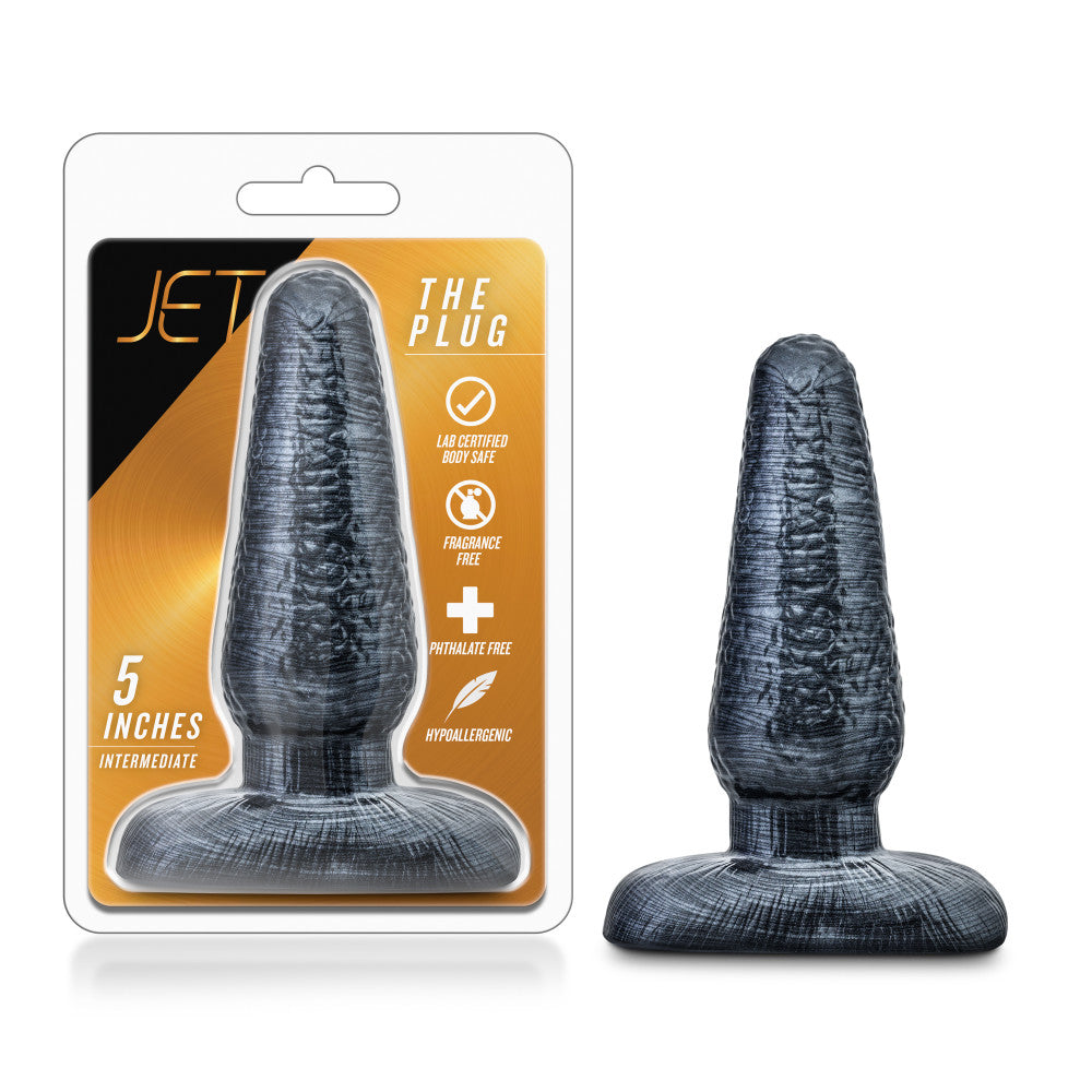 Jet By Blush® | The Plug Carbon Metallic Black 5-Inch Anal Plug、mySite、bottomscart