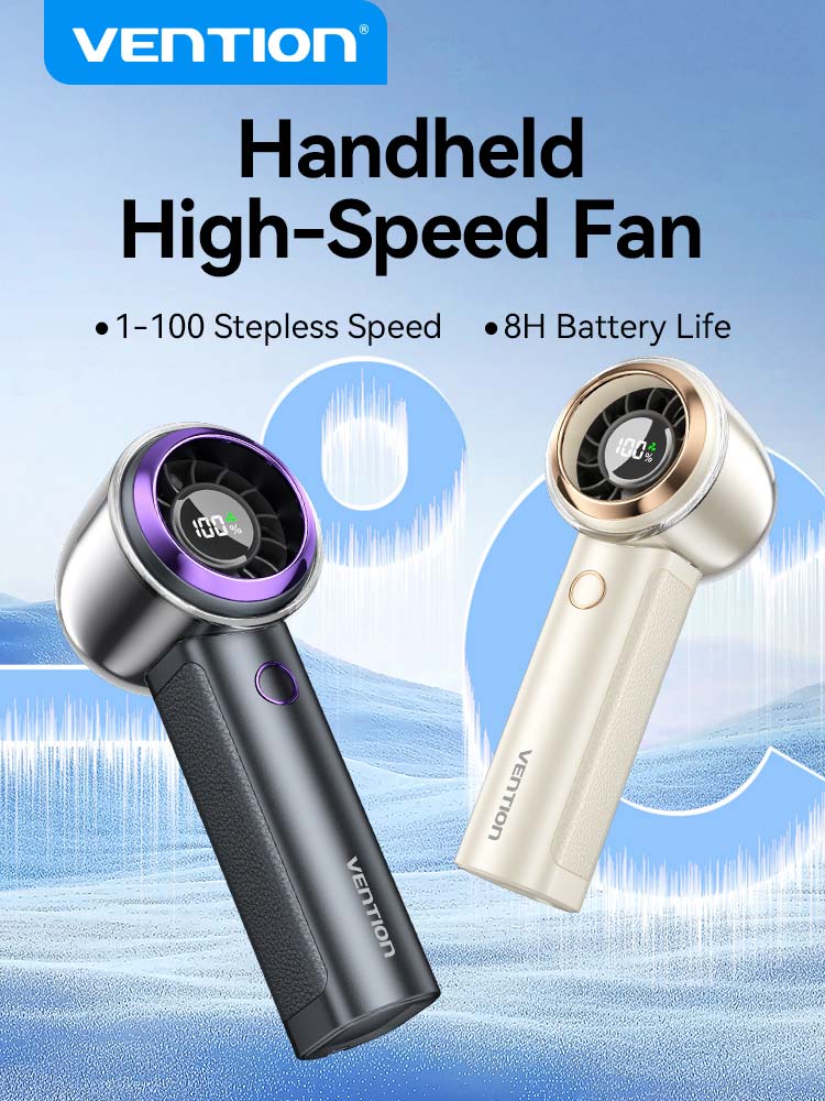 Vention Handheld High-Speed Fan、mySite、fannypackpong