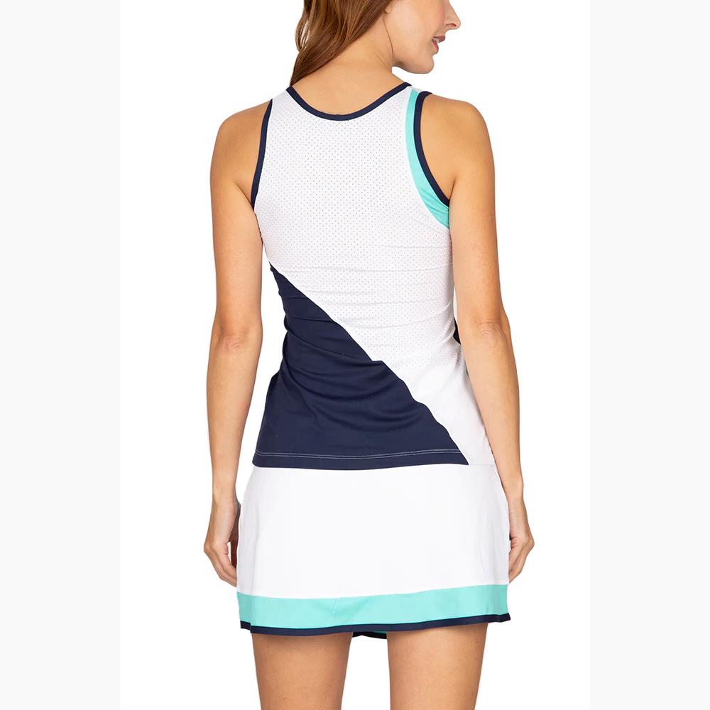 Sofibella Women's Topspin Racerback - Air/White