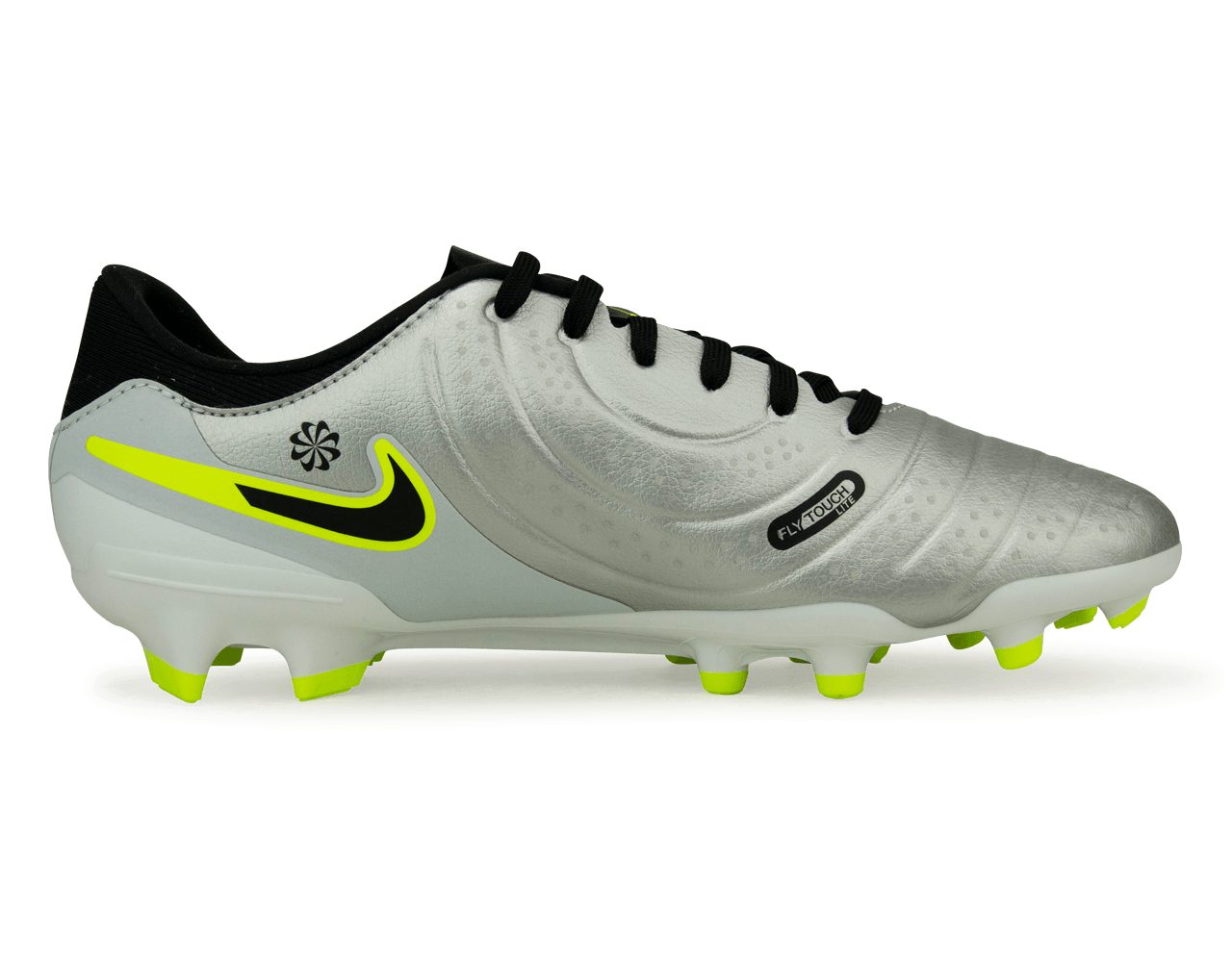 Nike Men's Tiempo Legend 10 Academy FG/MG Silver/Black/Volt、mySite、bottomscart