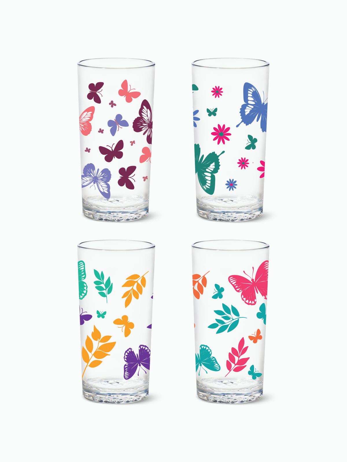 Butterfly Haven 2.0 - RESERVE 14oz Highball Tritan Copolyester Glass、mySite、camillekostekn