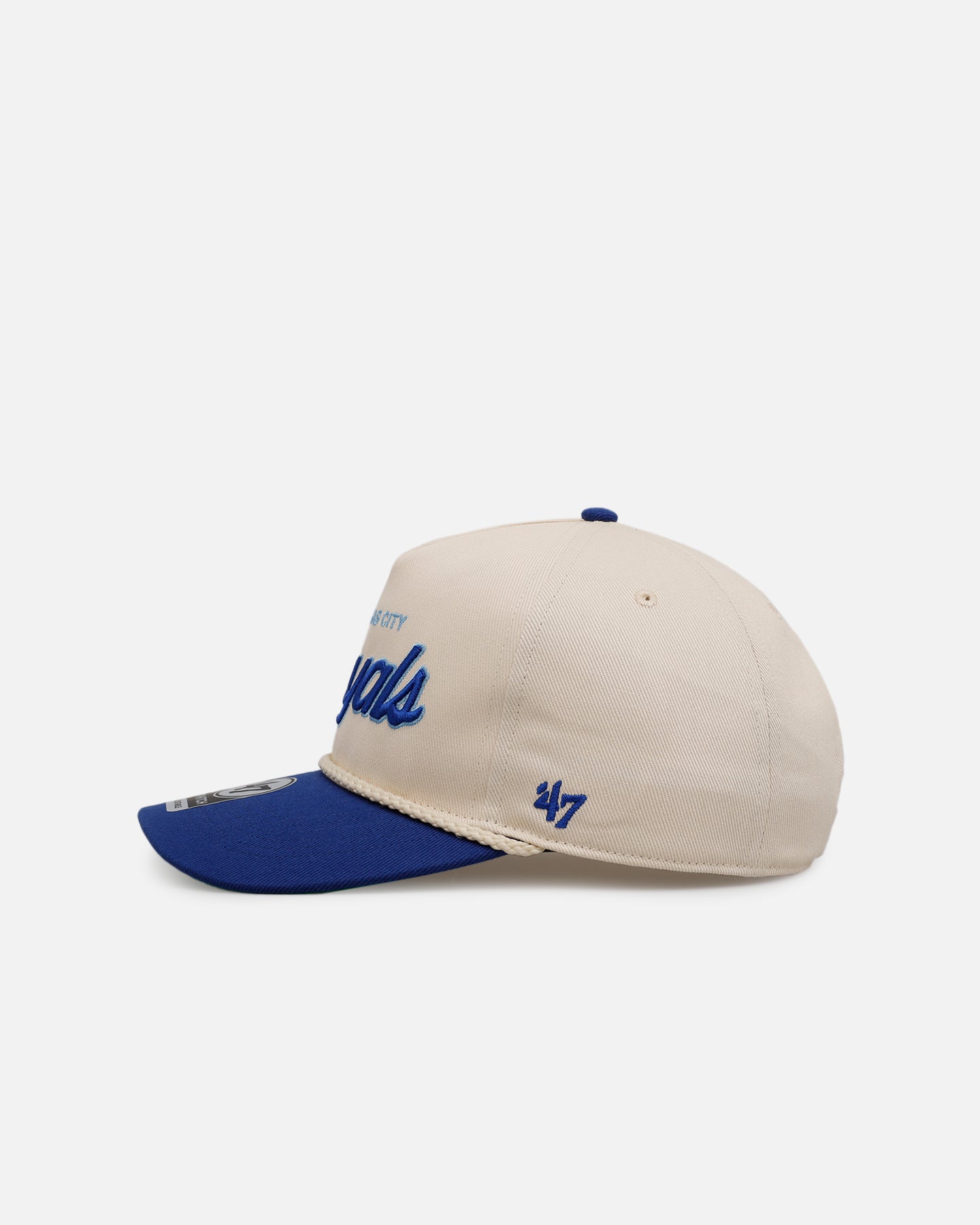 47 Brand Kansas City Royals 'MLB Opening Day' Script Hitch Snapback Natural、mySite、zt4zffjzw