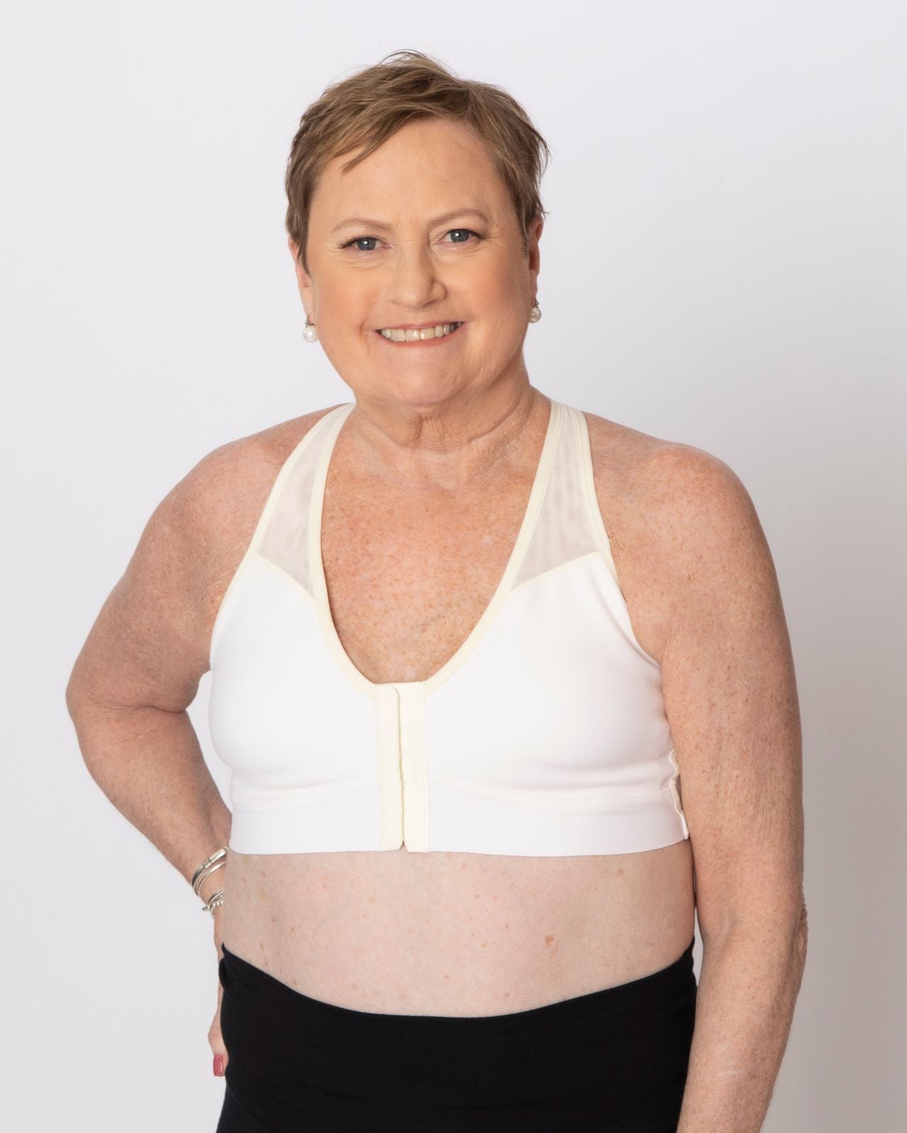 Bianca Front Closure Sports Bra、mySite、bengalsvssteelers