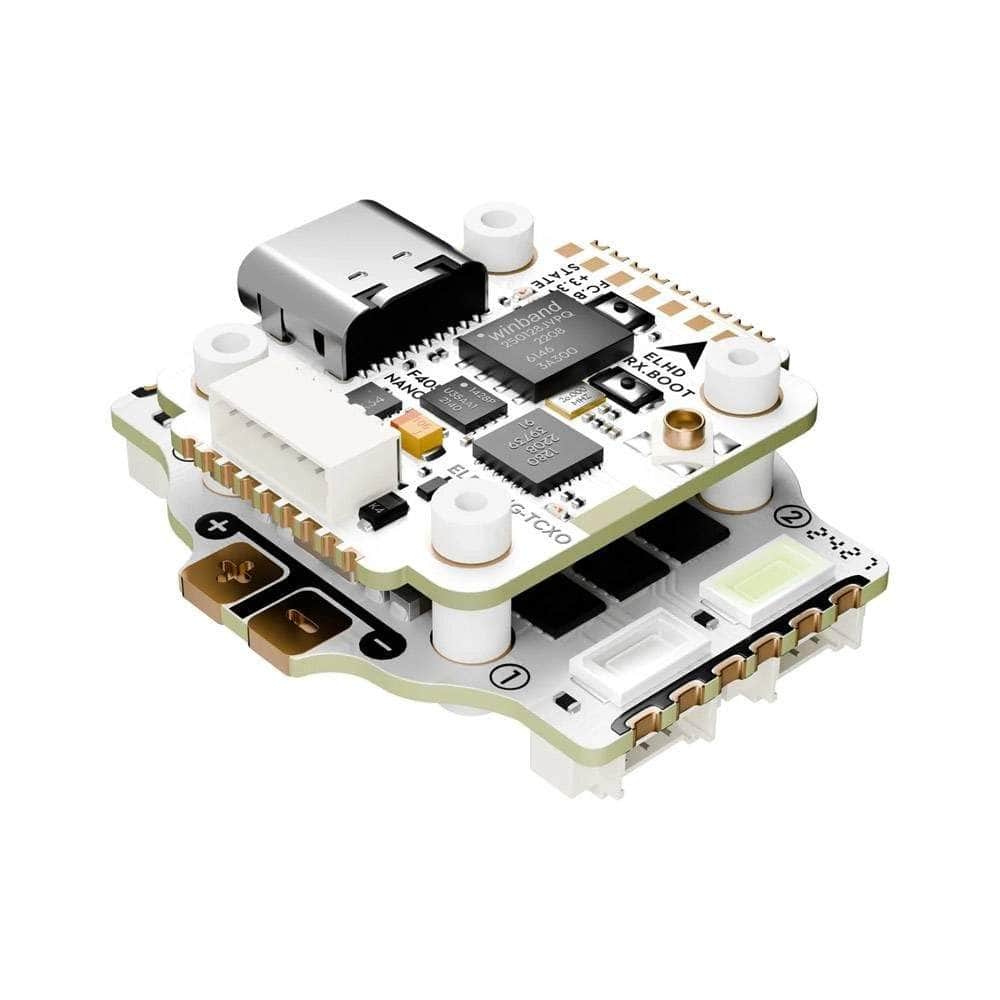  Flywoo GOKU V3 HD Stack - F4 FC + 20A 2-4S 4-in-1 BLHeli_S ESC w/ LED + ELRS 2.4GHz - 16x16、mySite、merchandisen