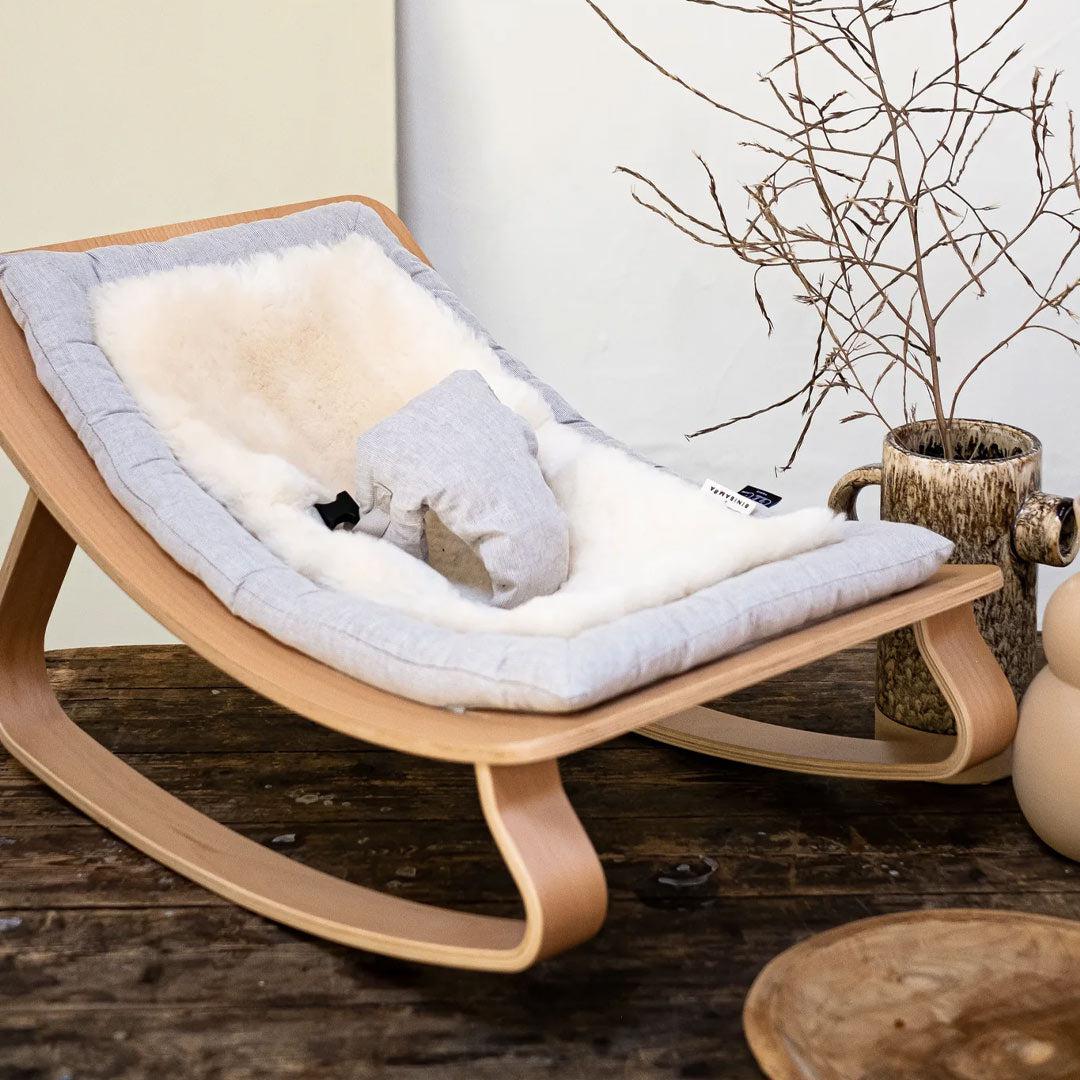 BINIBAMBA + Charlie Crane Merino Sheepskin LEVO Rocker Liner、mySite、merchandisen