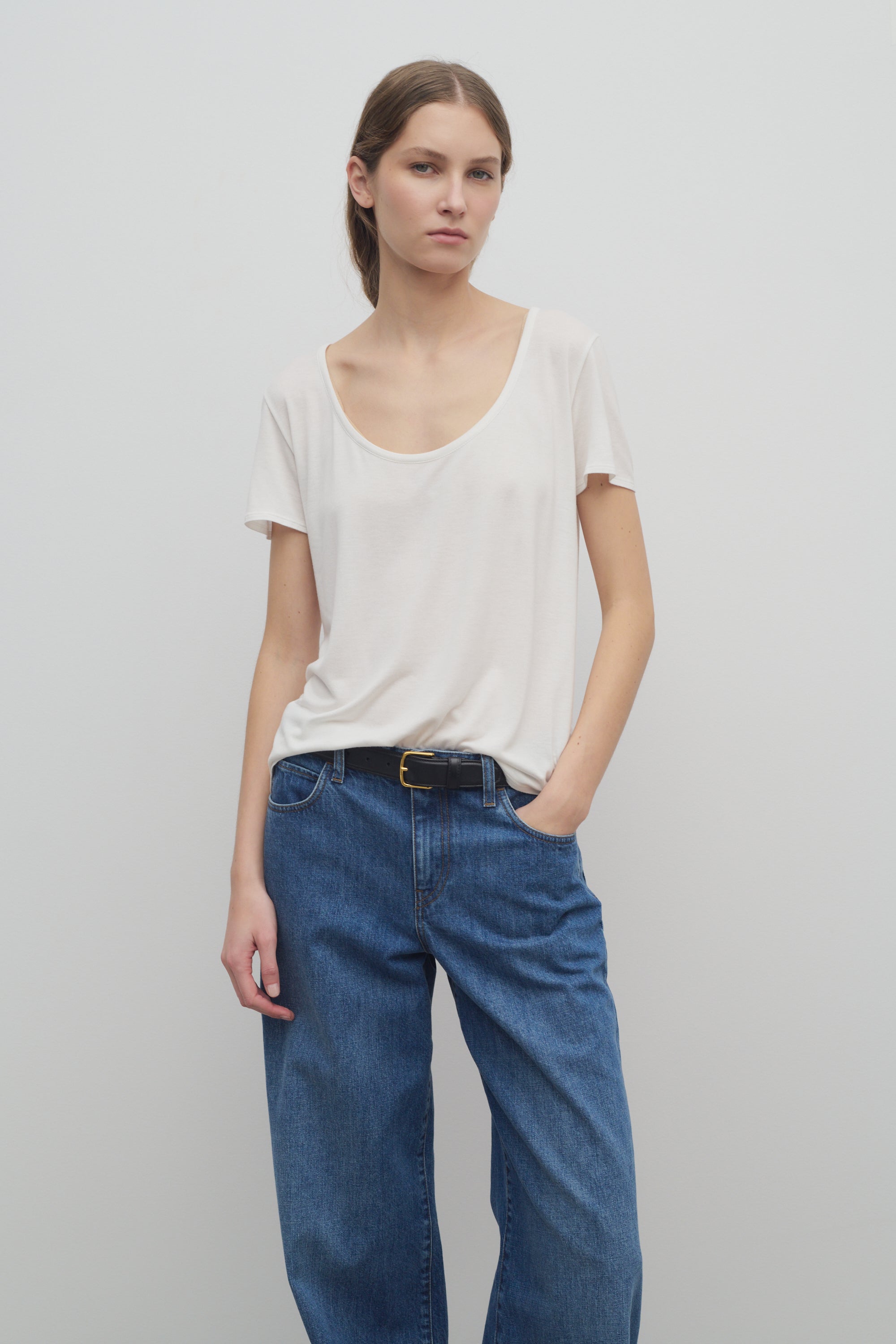 Stilton Top in Modal and Silk、mySite、aoinhome