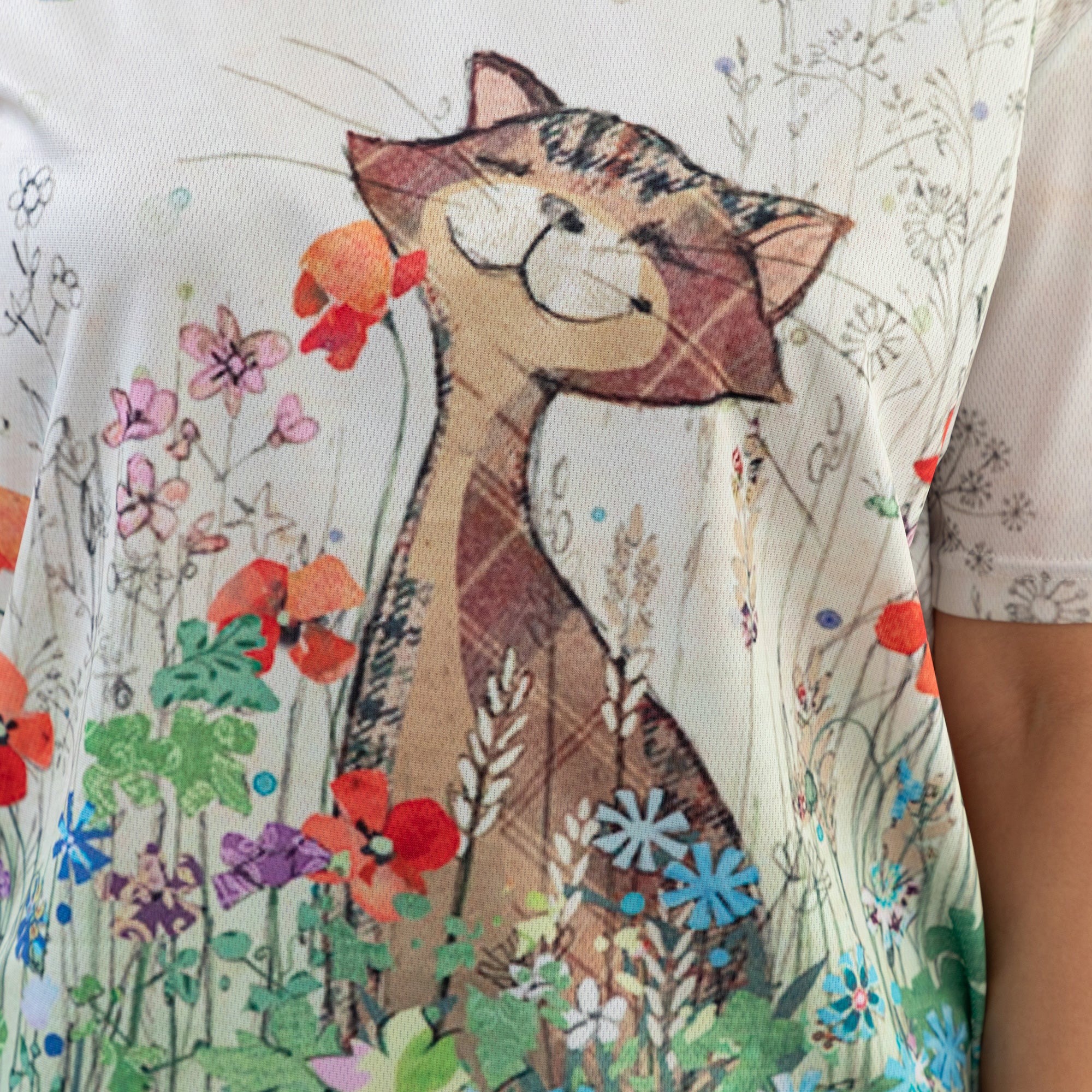 Cat Sublimation Short Sleeve Tee、mySite、camillekostekn