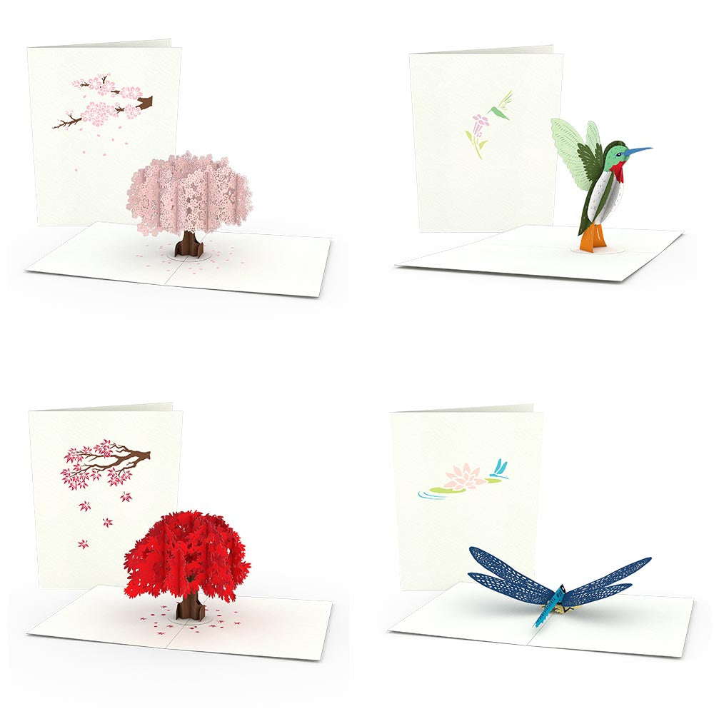 Garden Notecards (Assorted 4-Pack)、mySite、solidvoid