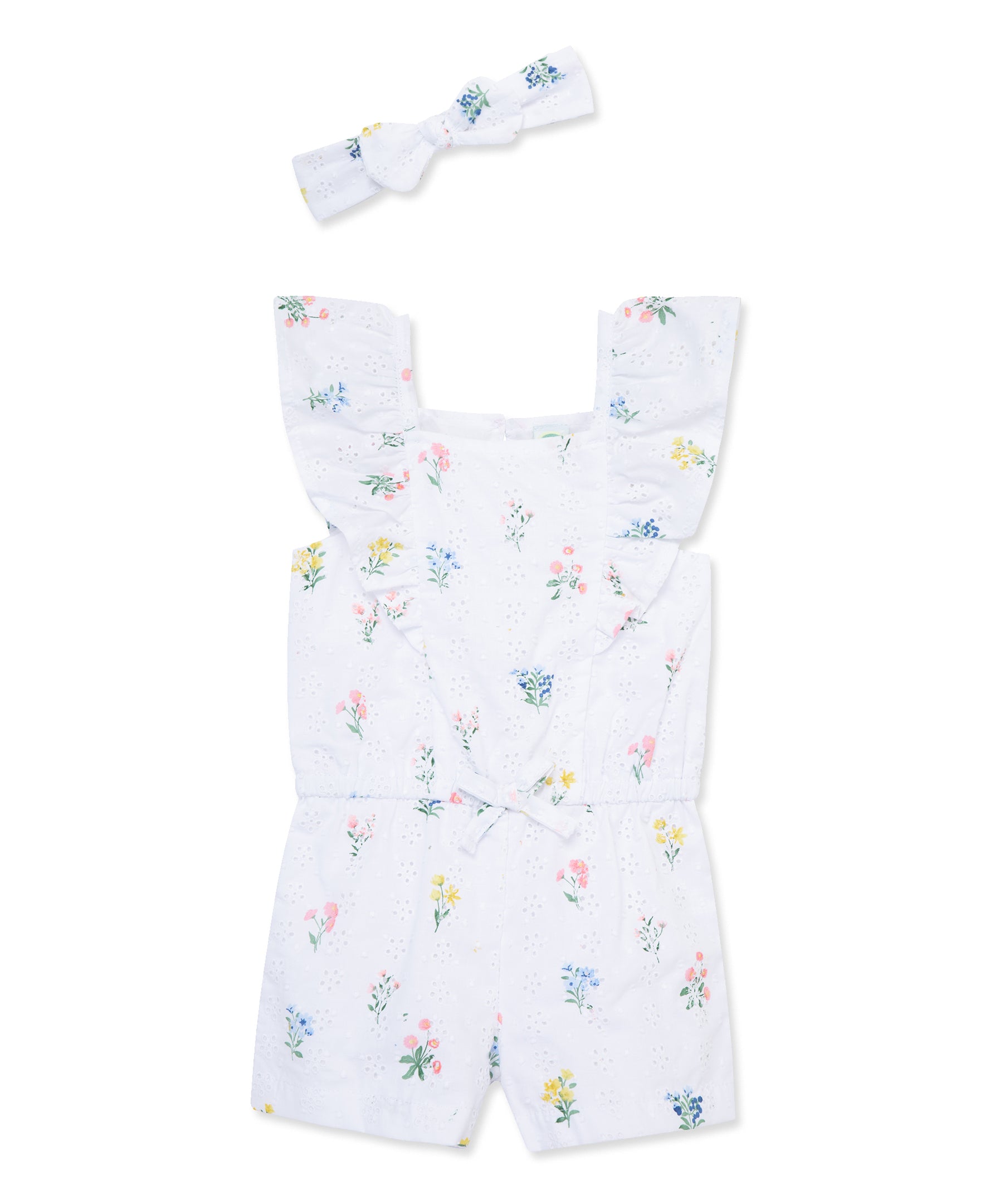  Garden Woven Romper & Headband (2T-4T)、mySite、layawaytickets