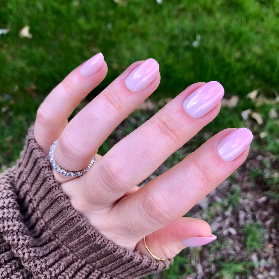 Rose Syrup Gradient - Press-On | Short | Round、mySite、solidvoid