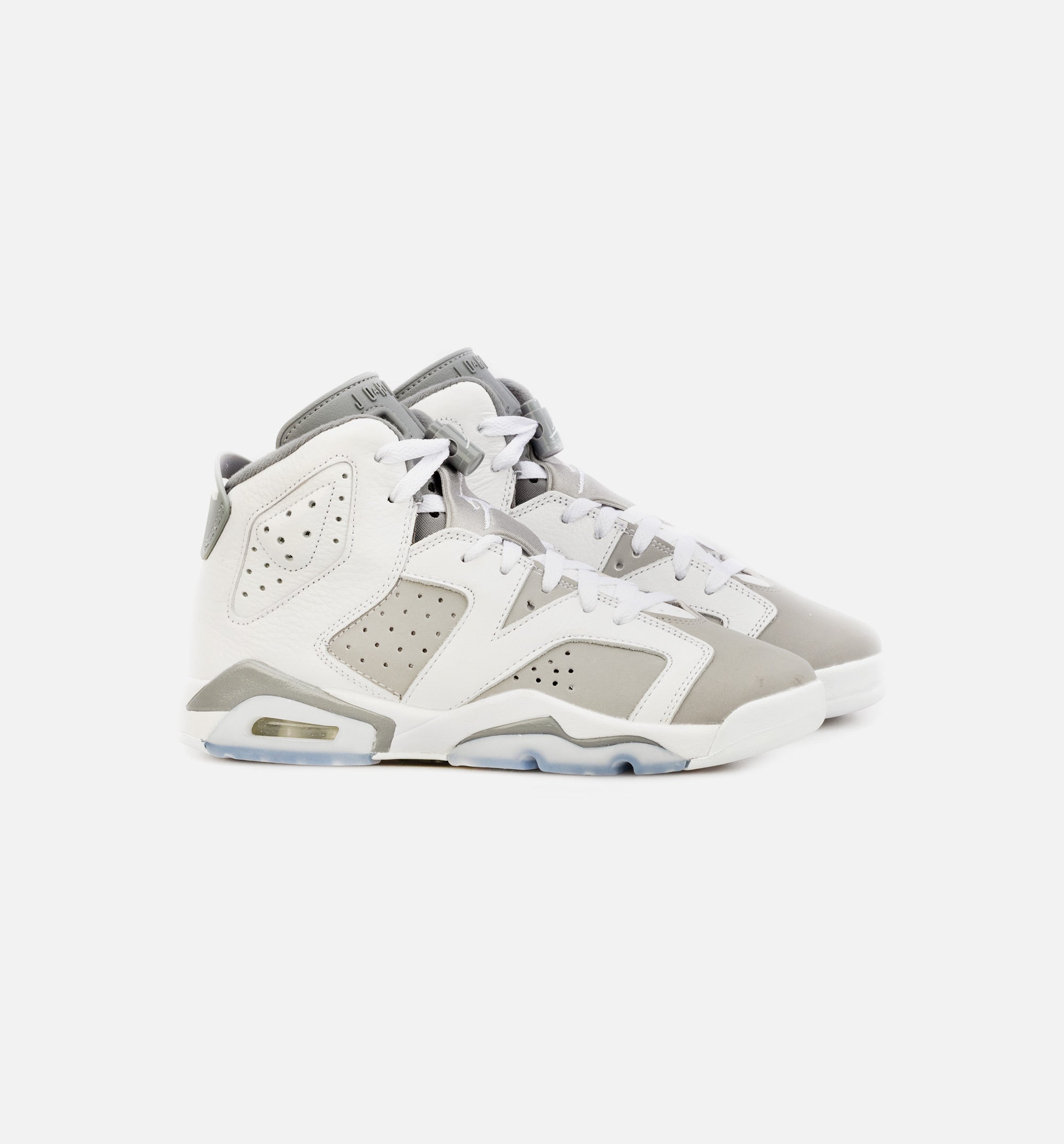 Air Jordan 6 Retro Cool Grey Grade School Lifestyle Shoe - White/Grey、mySite、dreamappss