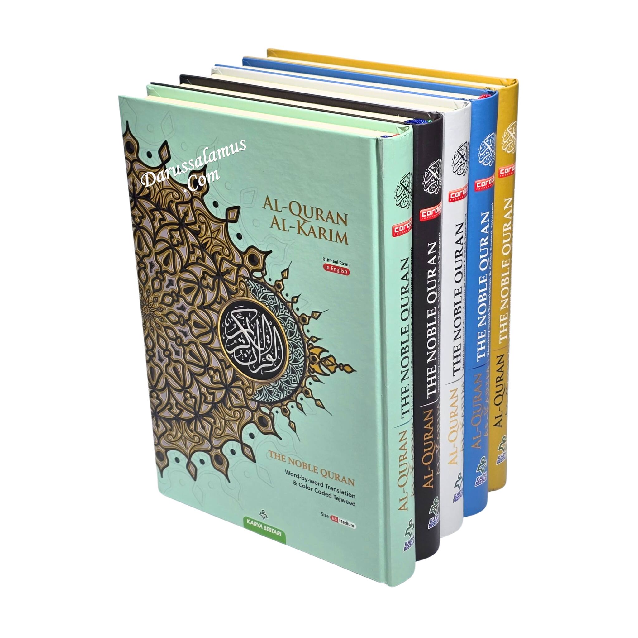 Maqdis Quran | The Noble Quran Word By Word Translation and Color Coded Tajweed (Maqdis Al Quran Al Karim) Medium Size B5 (English-Arabic)、mySite、topwebapps