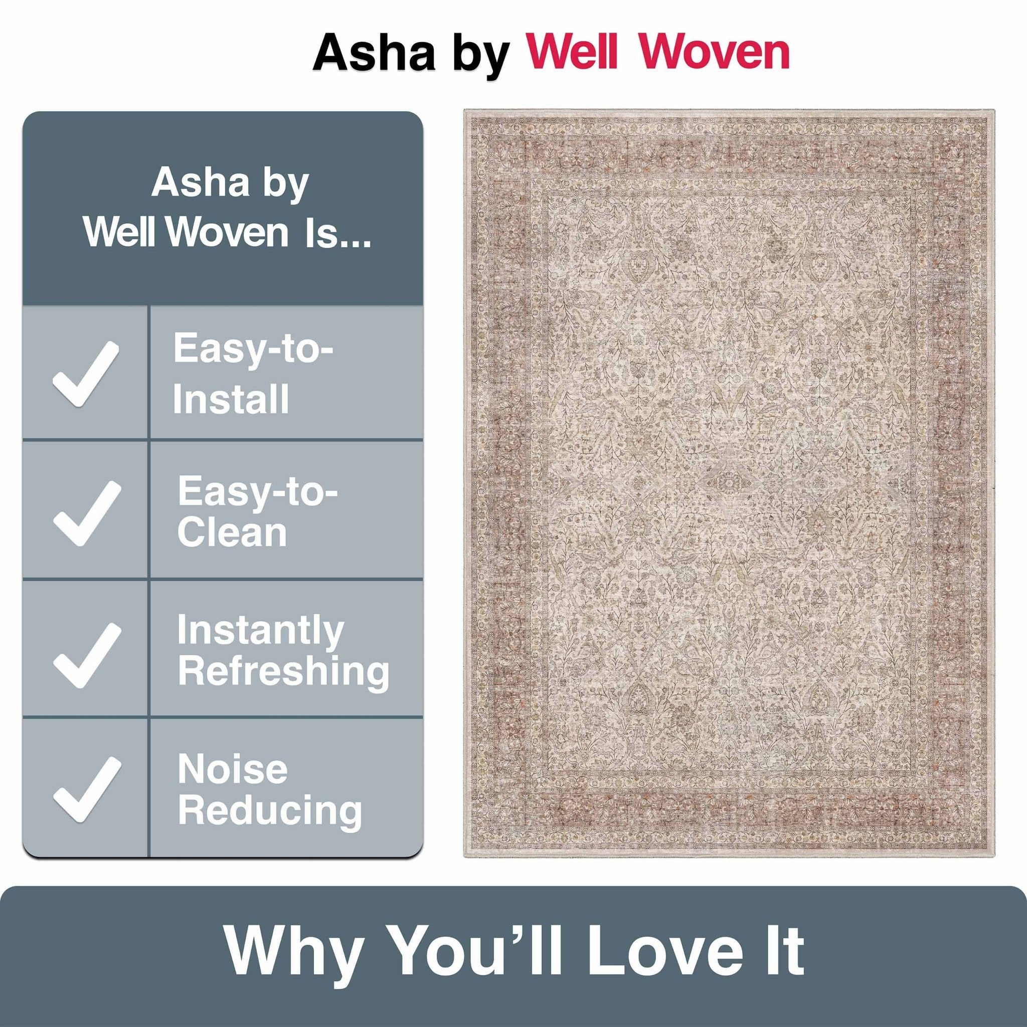 Isolde Vintage Persian Oriental Flat-Weave Rug、mySite、gigharbornorthrealestate