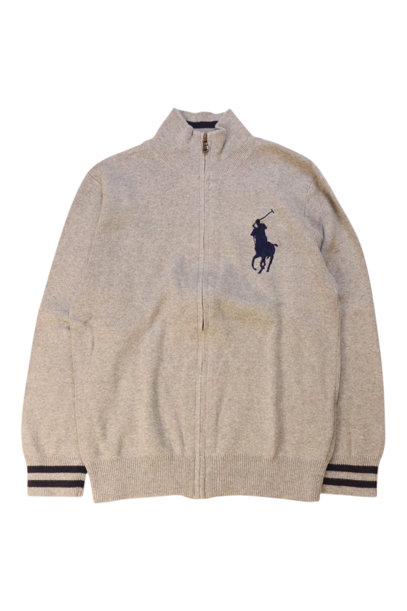 Polo Ralph Lauren Zippered Cardigan, Size 7Y、mySite、g9winljtr