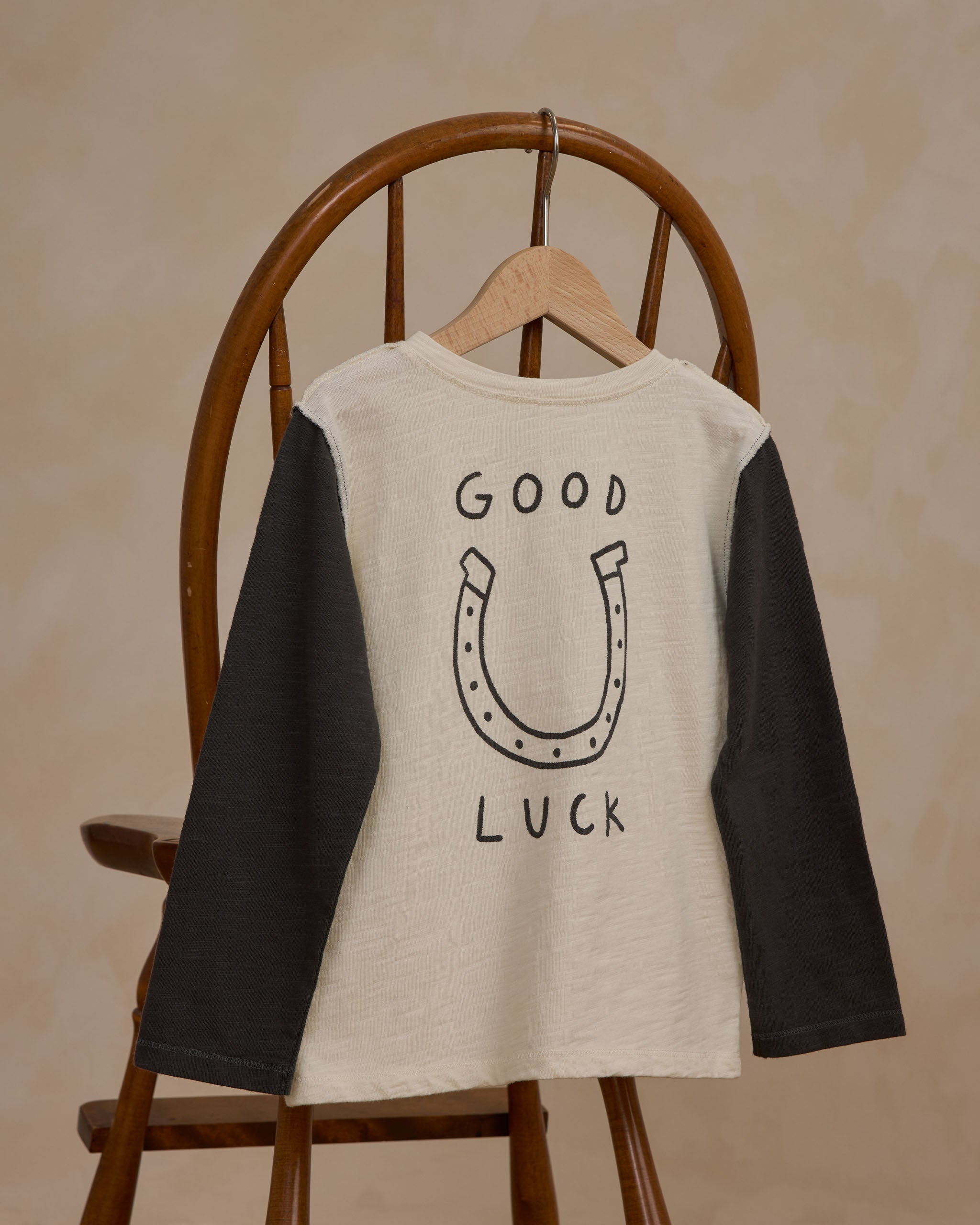  Henley Long Sleeve Tee || Good Luck、mySite、layawaytickets