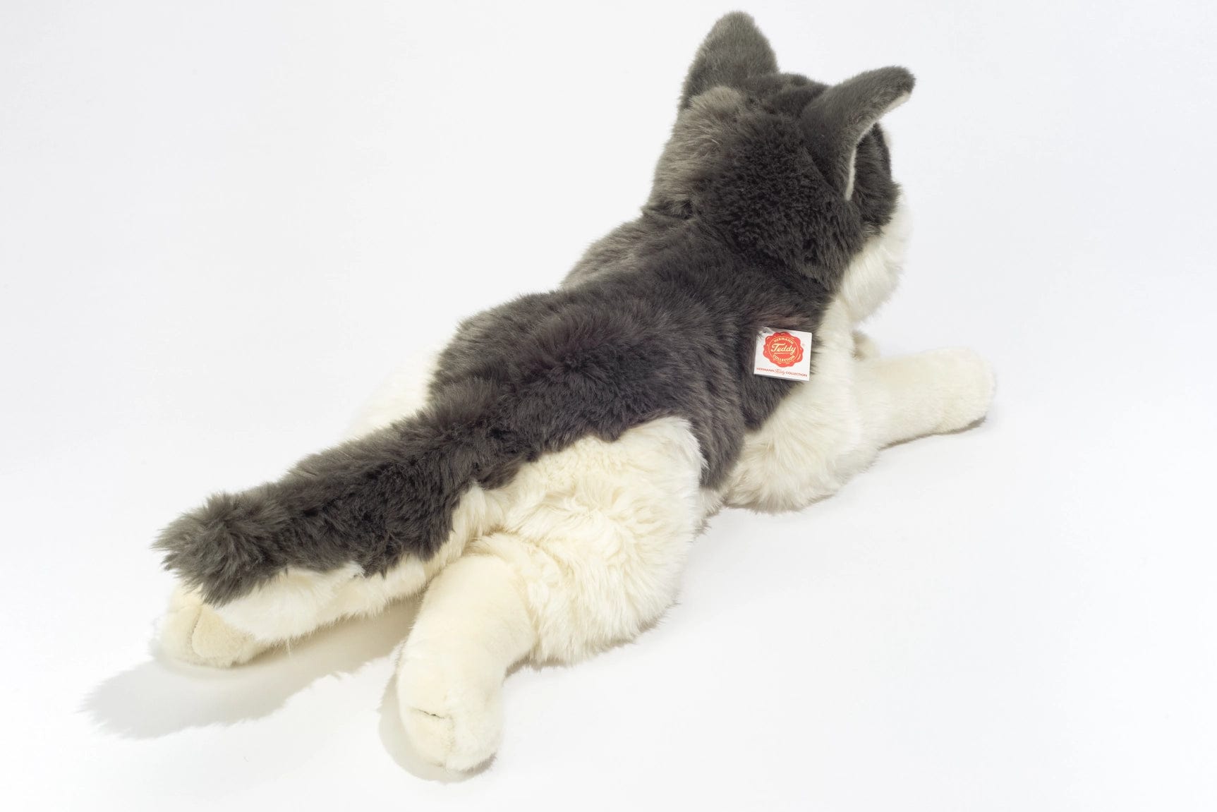 Husky Plush Large Size Floppy Lying by Teddy Hermann、mySite、g9winljtr