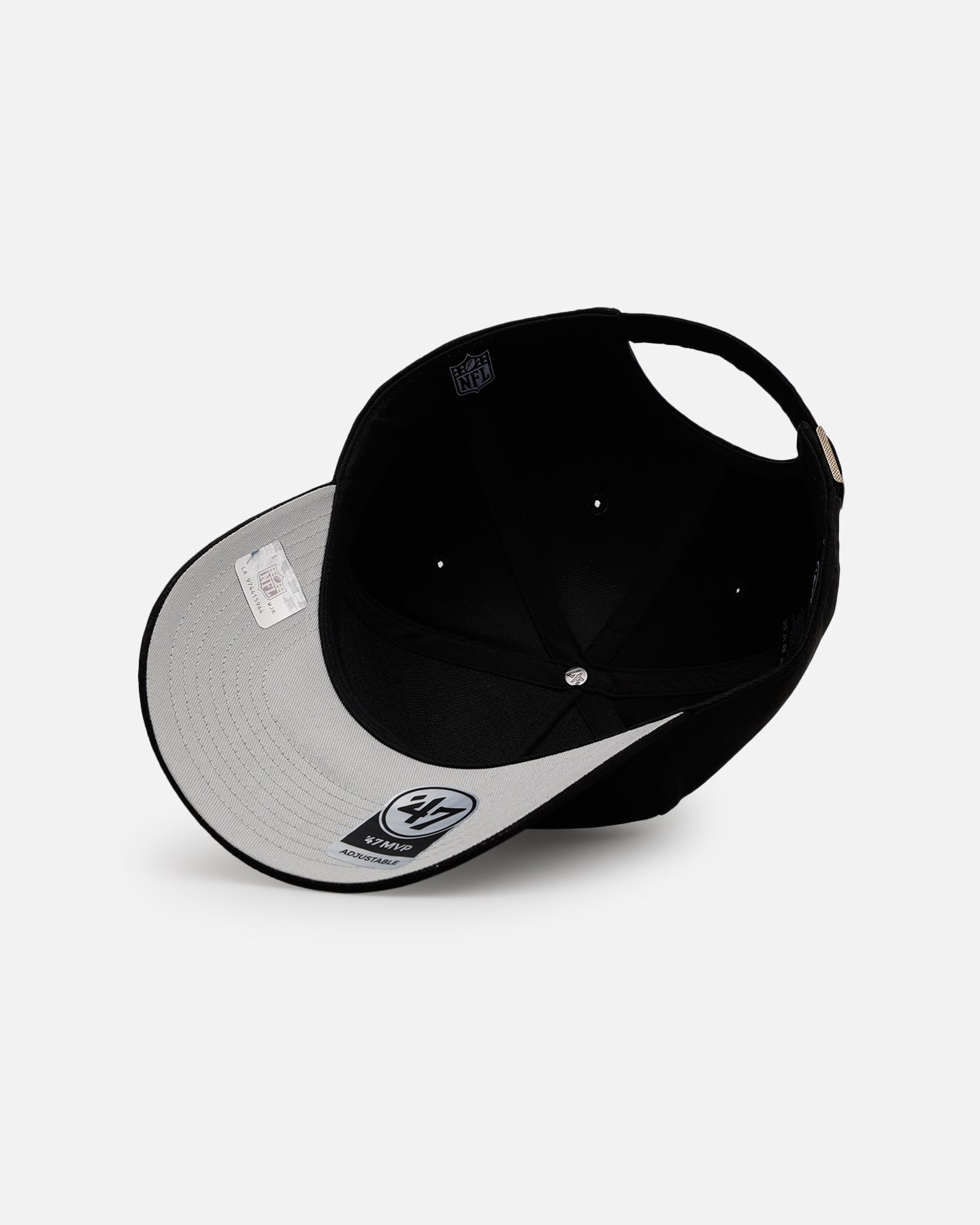 47 Brand Detroit Lions 'Ultrasuede' 47 MVP Strapback Black/White、mySite、zt4zffjzw