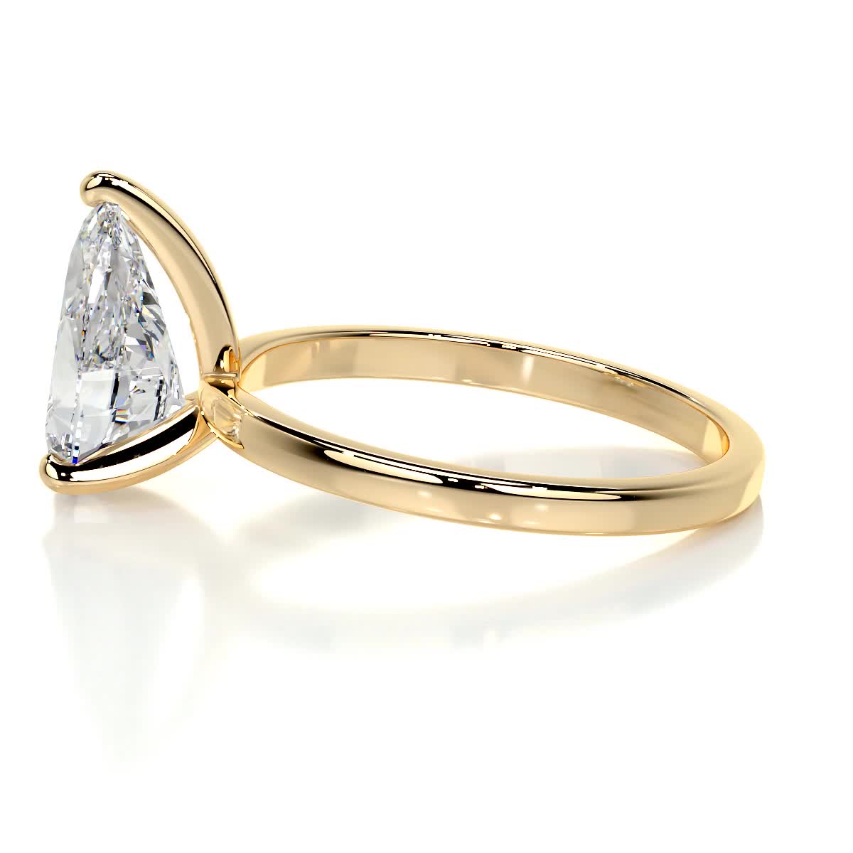 Jessica Moissanite Ring -18K Yellow Gold (RTS)、mySite、hinf8tx79