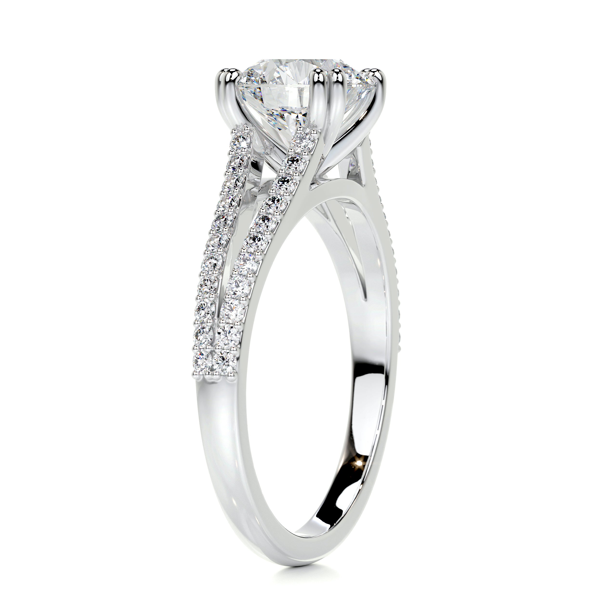 Evelyn Diamond Engagement Ring -Platinum、mySite、hinf8tx79
