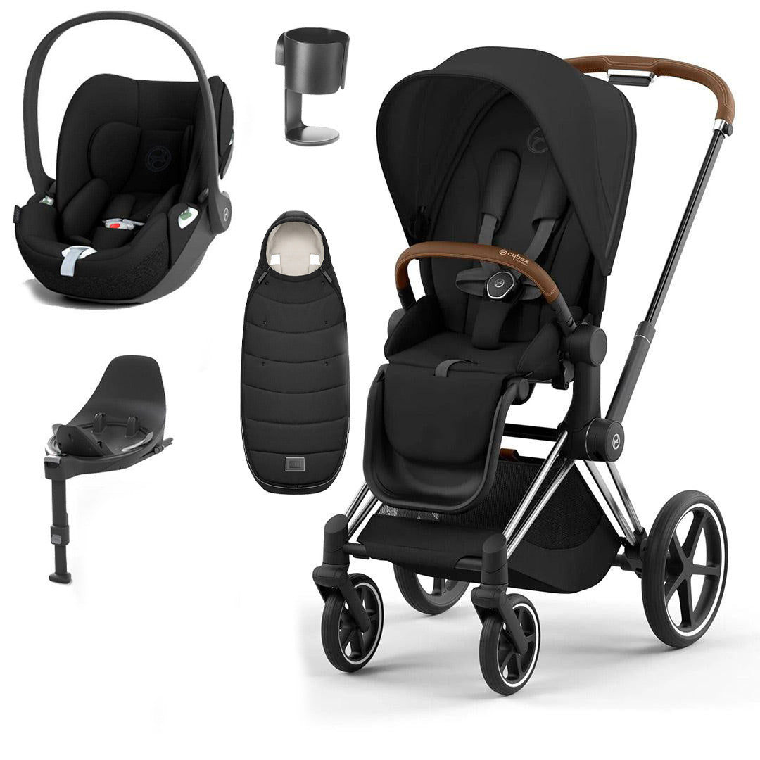  CYBEX Priam Cloud T Ultimate Travel System - Sepia Black、mySite、merchandisen