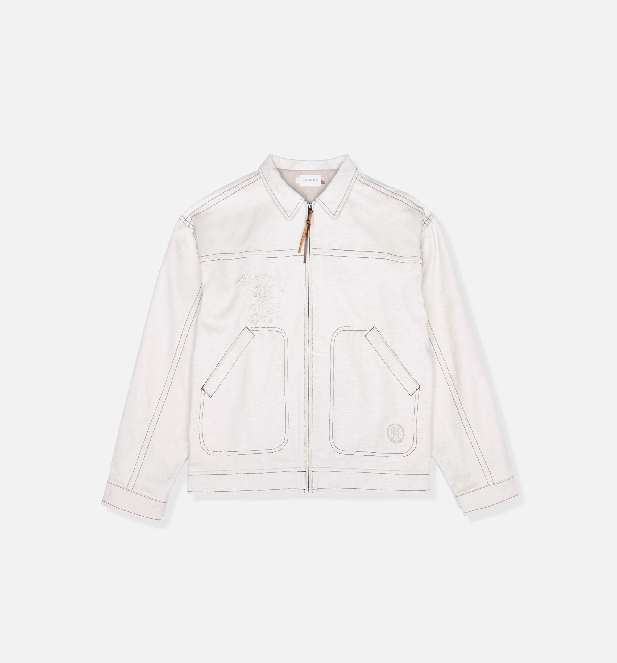 Script Carpenter Mens Jacket - Bone、mySite、dreamappss