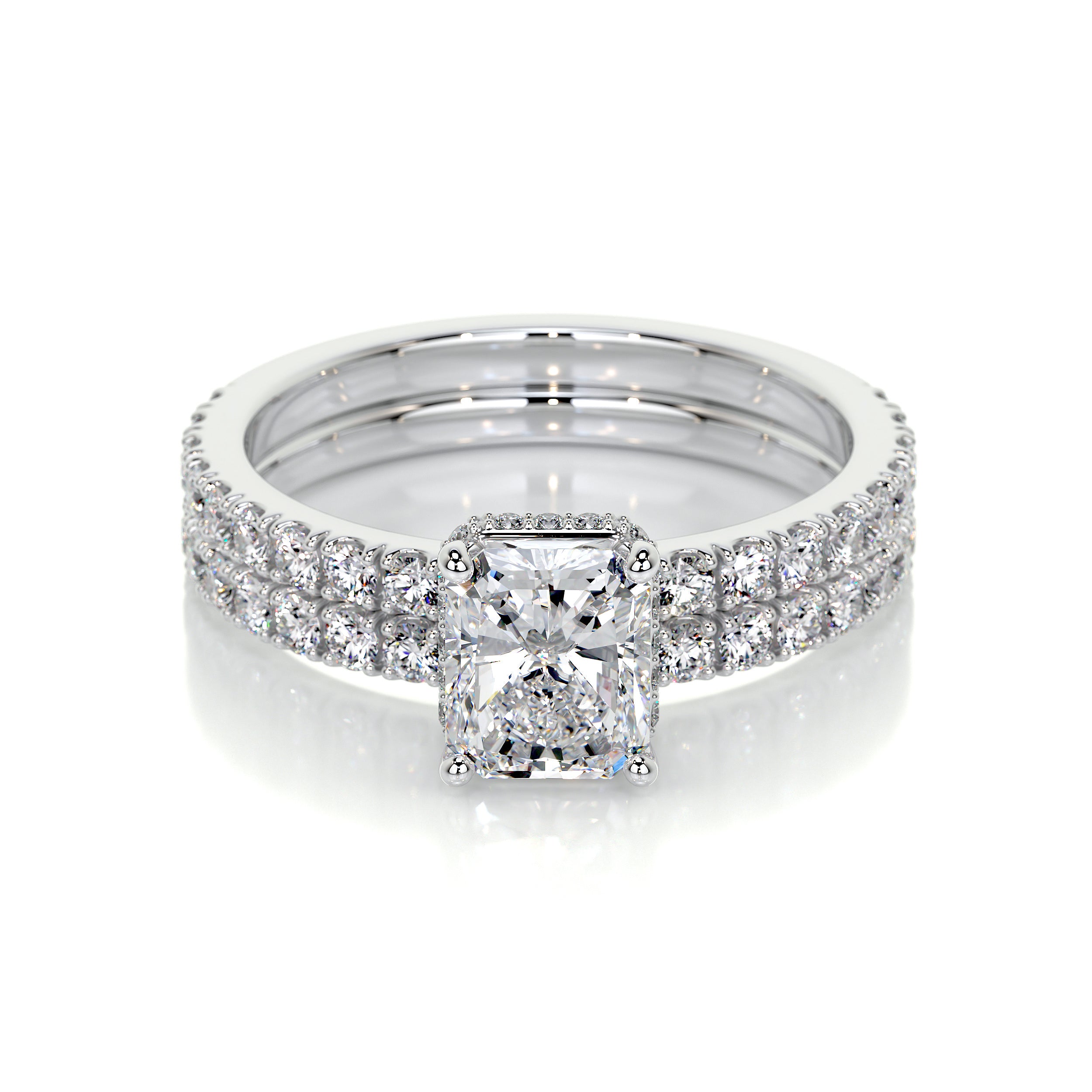 Deborah Lab Grown Diamond Bridal Set -Platinum、mySite、hinf8tx79