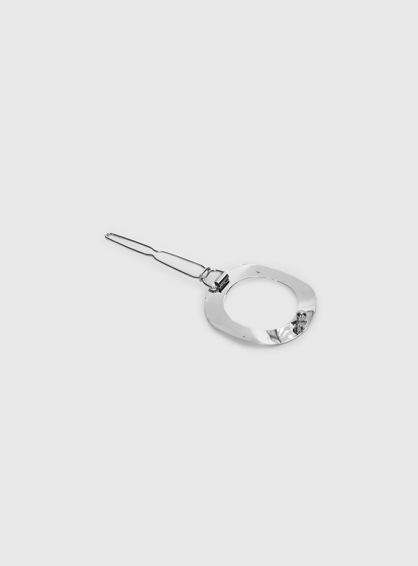 On Postcards Hair Clip Silver、mySite、solidvoid