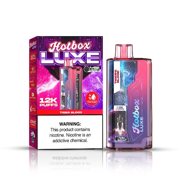 Hotbox Luxe 12k Puffs Disposable Vape 20mL、mySite、zt4zffjzw