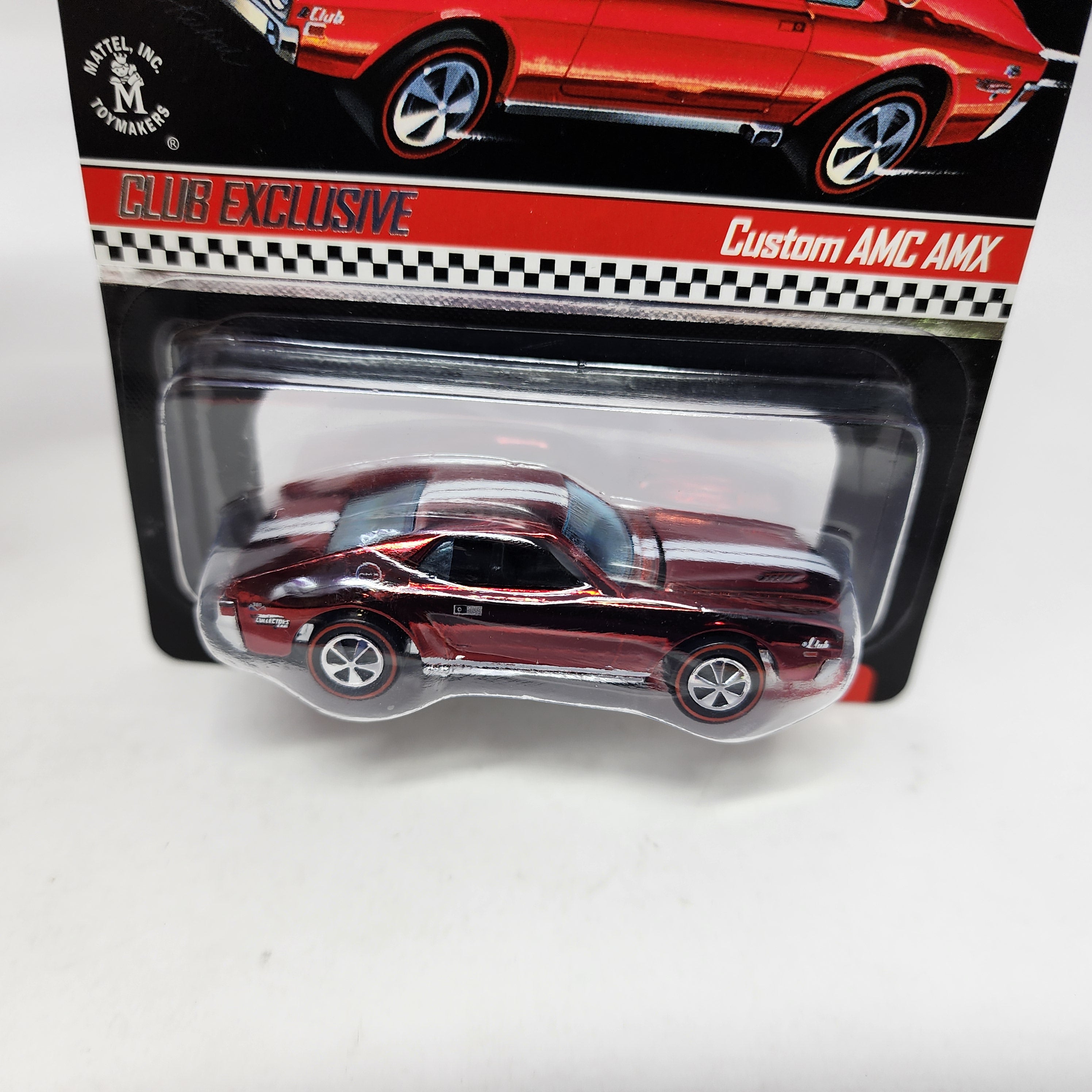 Custom AMC AMX RED * Hot Wheels Red Line Club RLC Exclusive、mySite、hgirdovlk