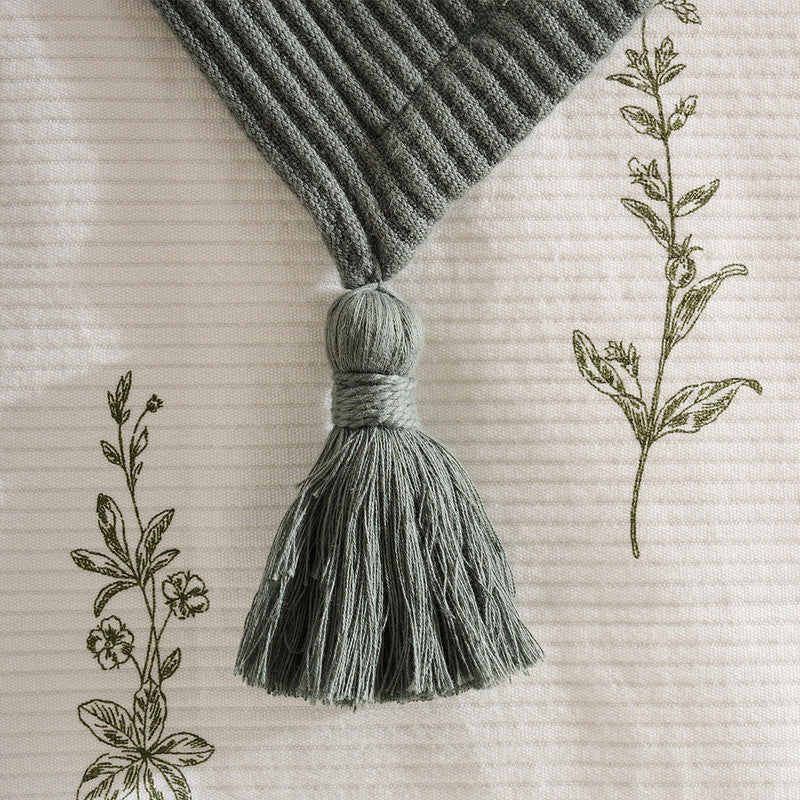 Cotton Bamboo Throw | Cord Rib | Corn Row | Seaweed、mySite、camillekostekn