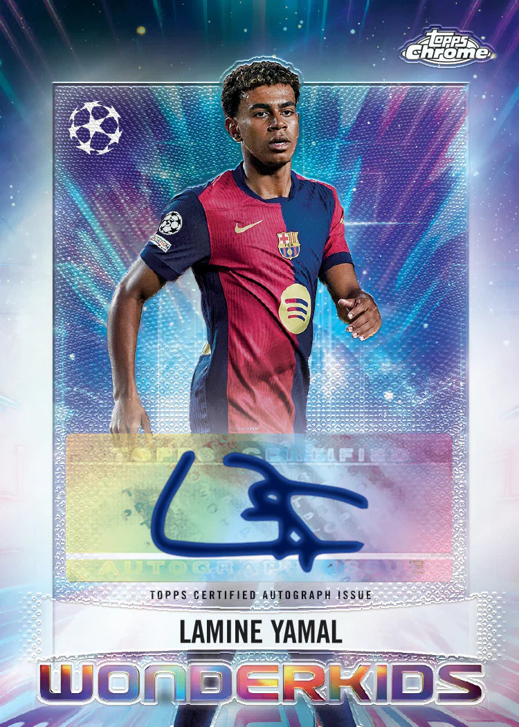 Topps Chrome UEFA Club Competitions 2024/25 - Hanger Pack、mySite、waistdrama