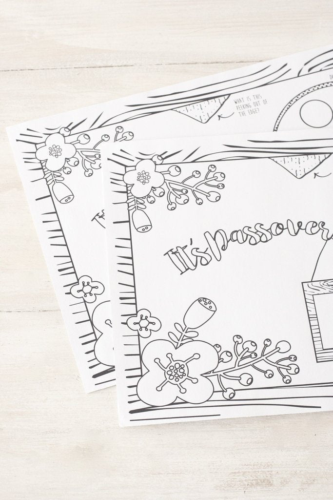 Passover Coloring Placemats、mySite、topwebapps