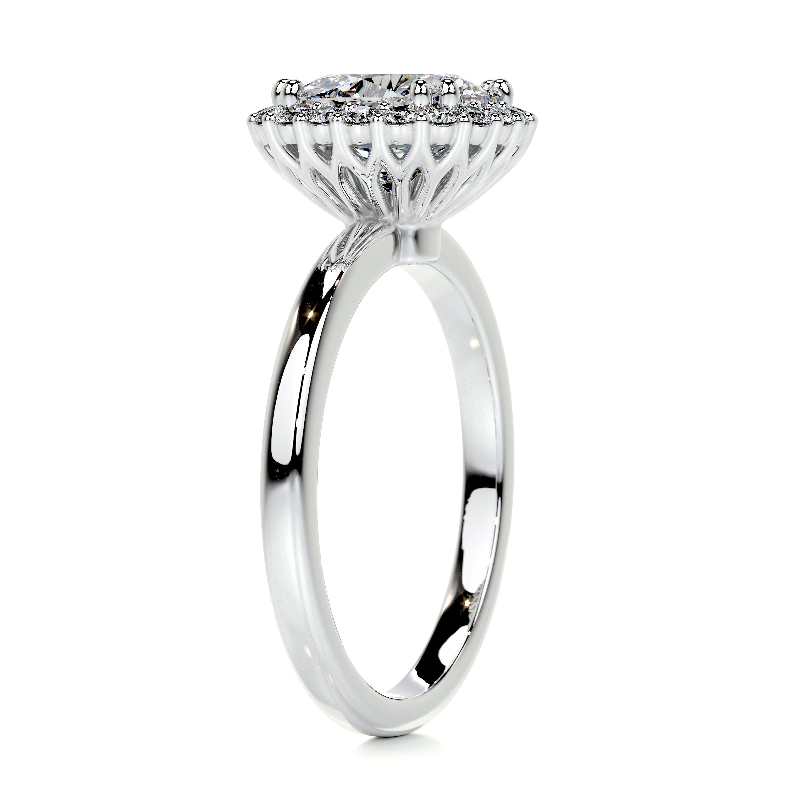 Bailey Diamond Engagement Ring -18K White Gold、mySite、hinf8tx79