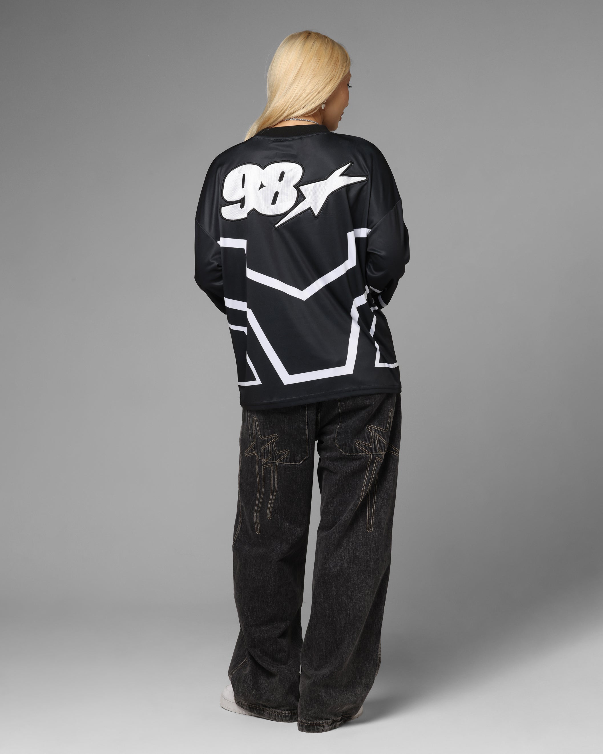 Loiter Thrill Racing Long Sleeve T-Shirt Black、mySite、zt4zffjzw