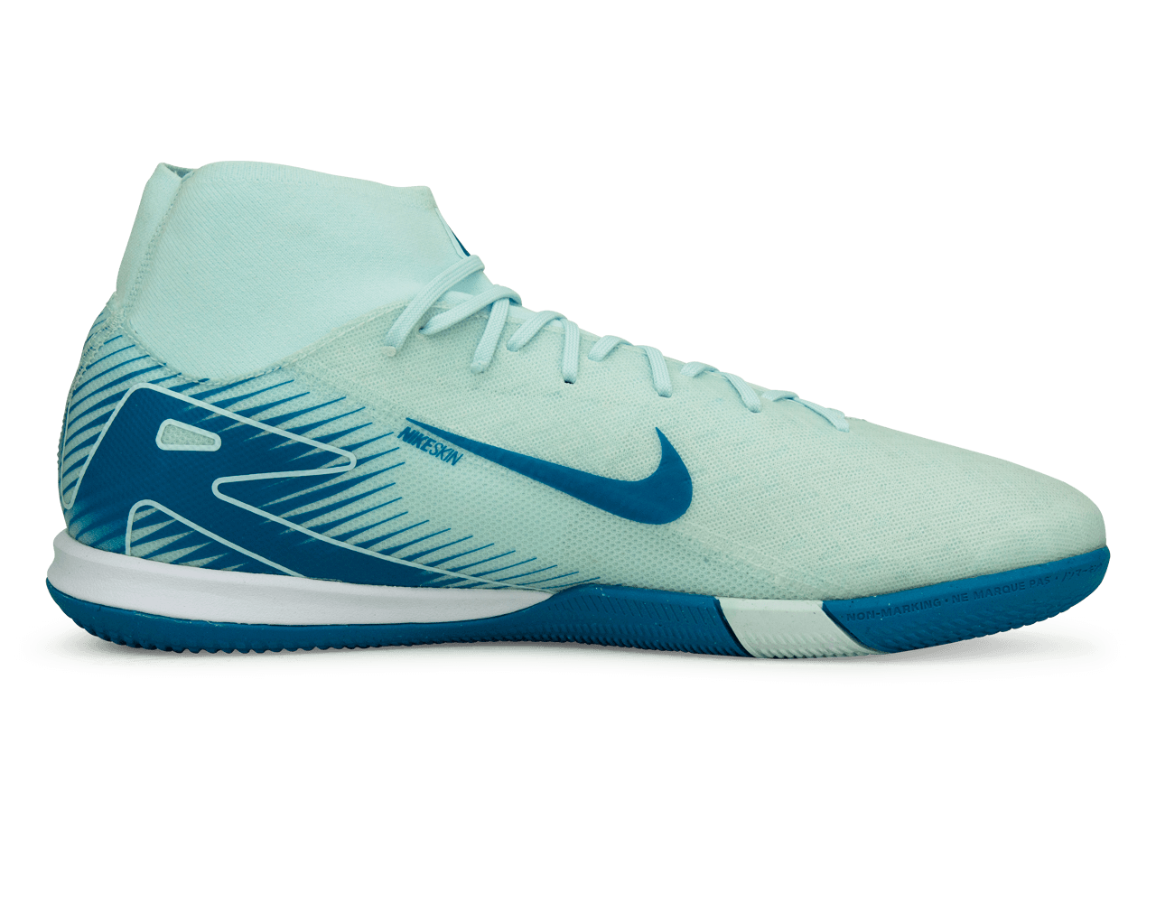 Nike Men's Zoom Mercurial Superfly 10 Academy IC Glacier Blue/Blue Orbit、mySite、bottomscart