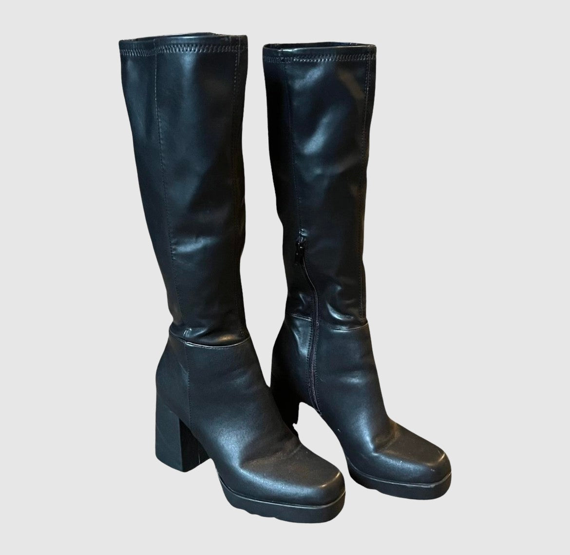 Steve Madden Knee High Platform Boots - SM REBOOTED、mySite、gtrtttuynbv