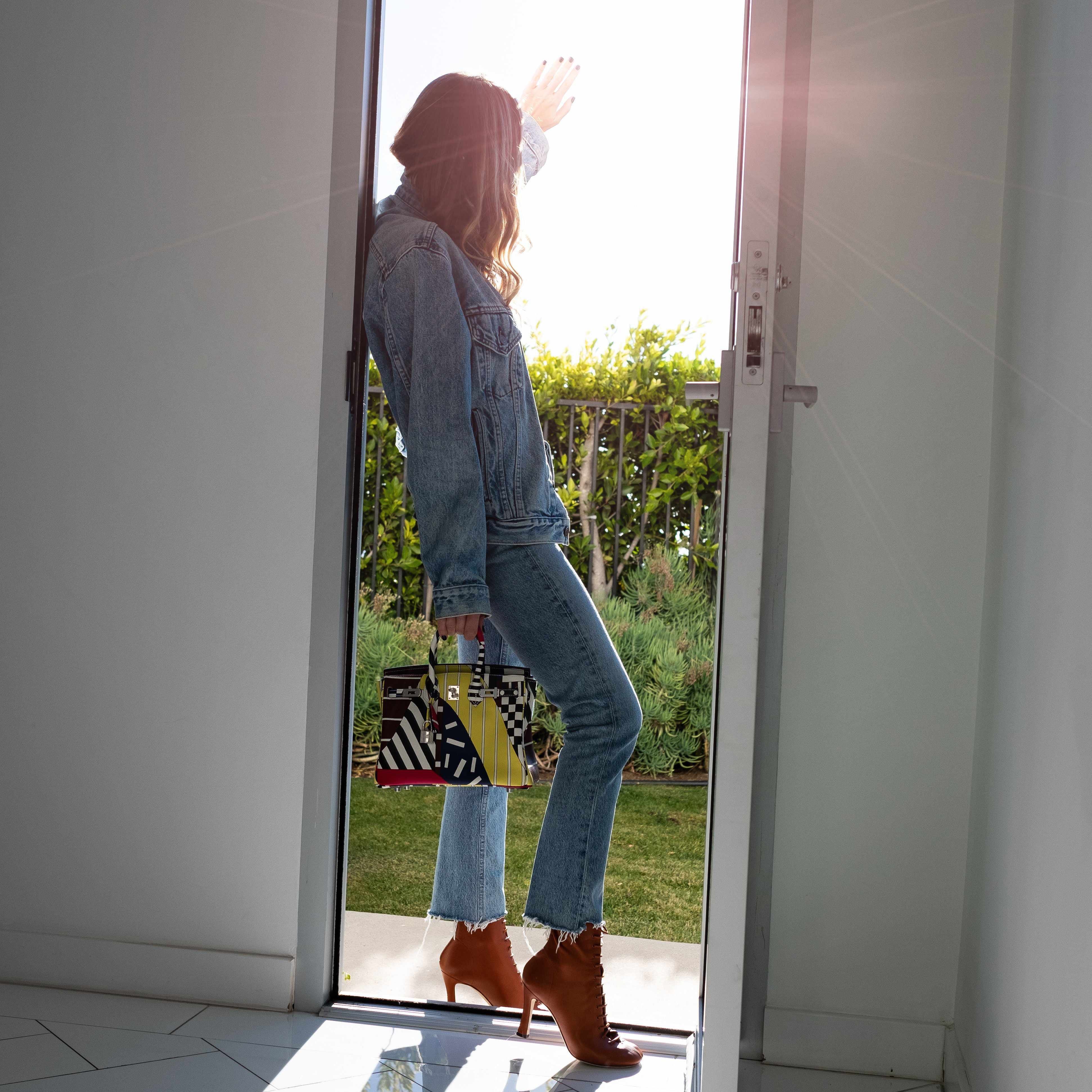 Hermès Birkin 25 One Two Three And Away We Go! - Limited Edition By Nigel Peak Multicolor Swift Palladium Hardware、mySite、garminoutage.com