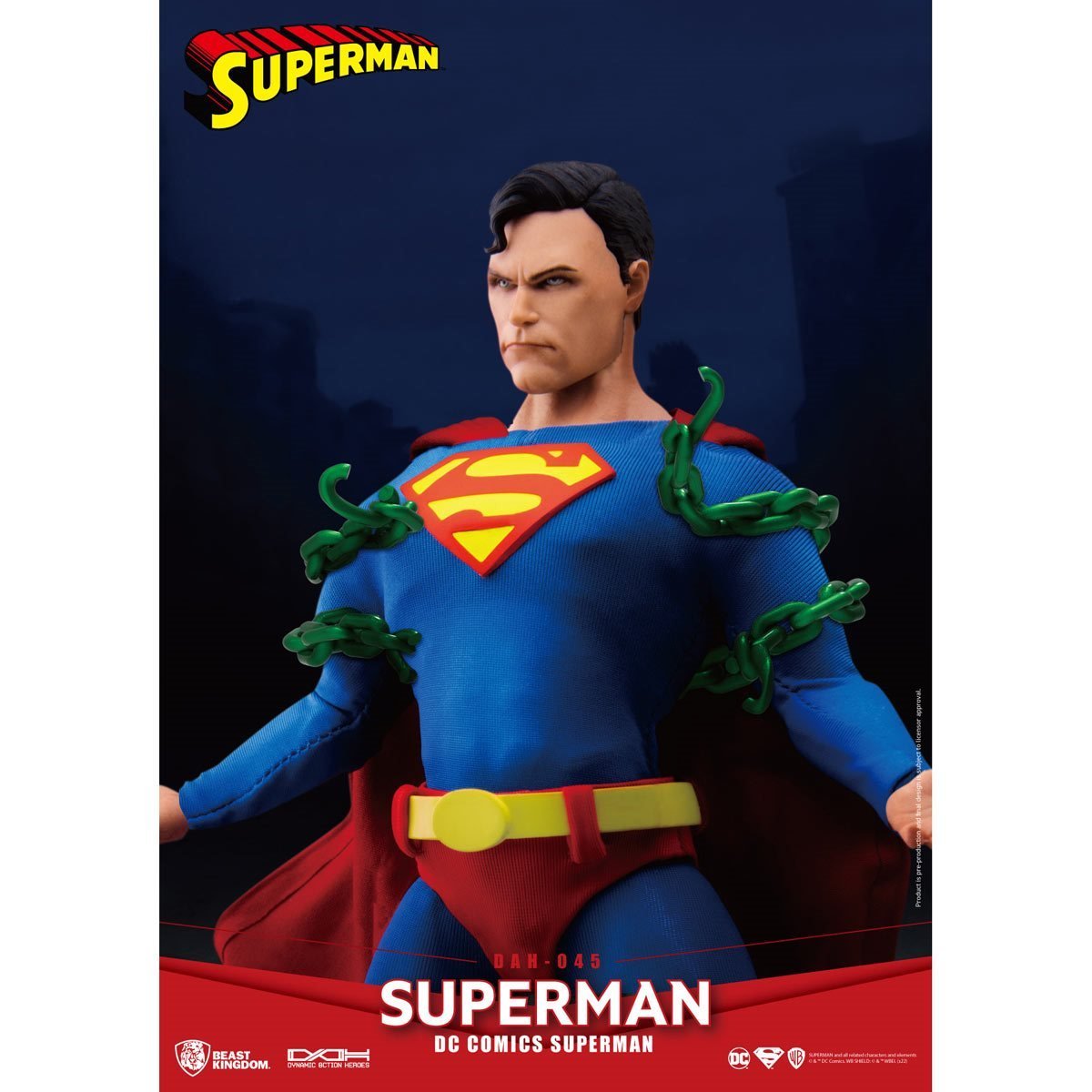 DC Comics Dynamic 8ction Heroes DAH-045 Superman、mySite、hgirdovlk